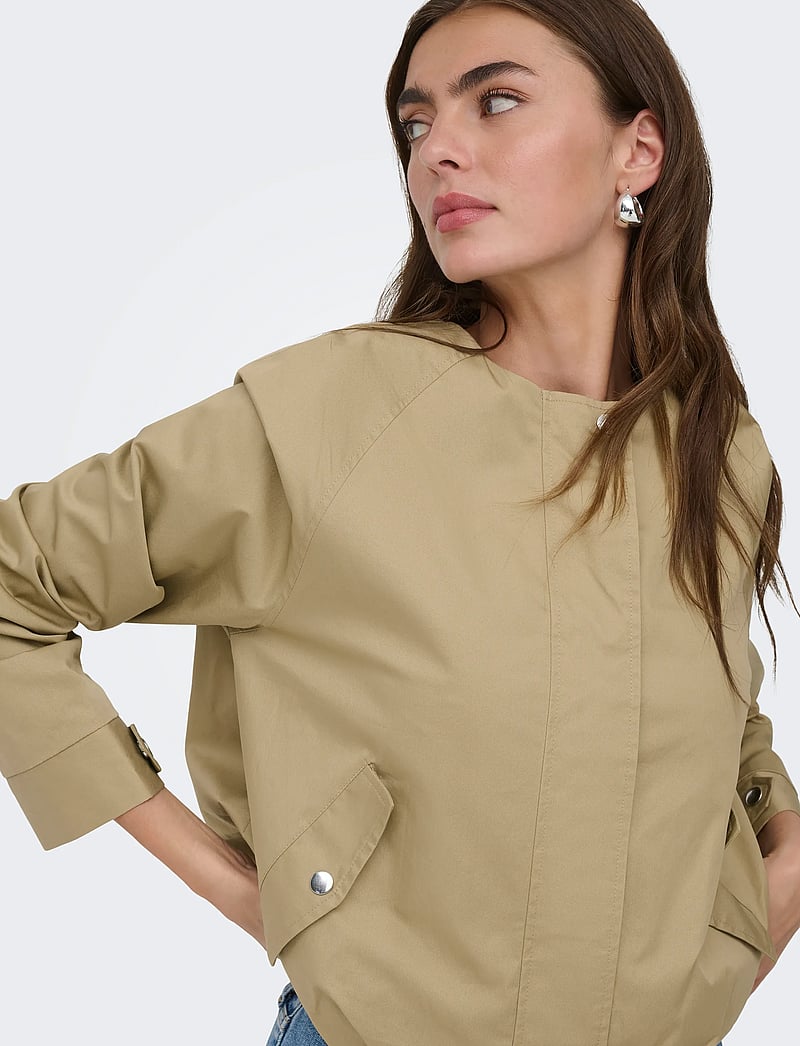 ONLY - ONLFAYE L/S BOMBER JACKET PNT - kevadjoped - starfish - 5