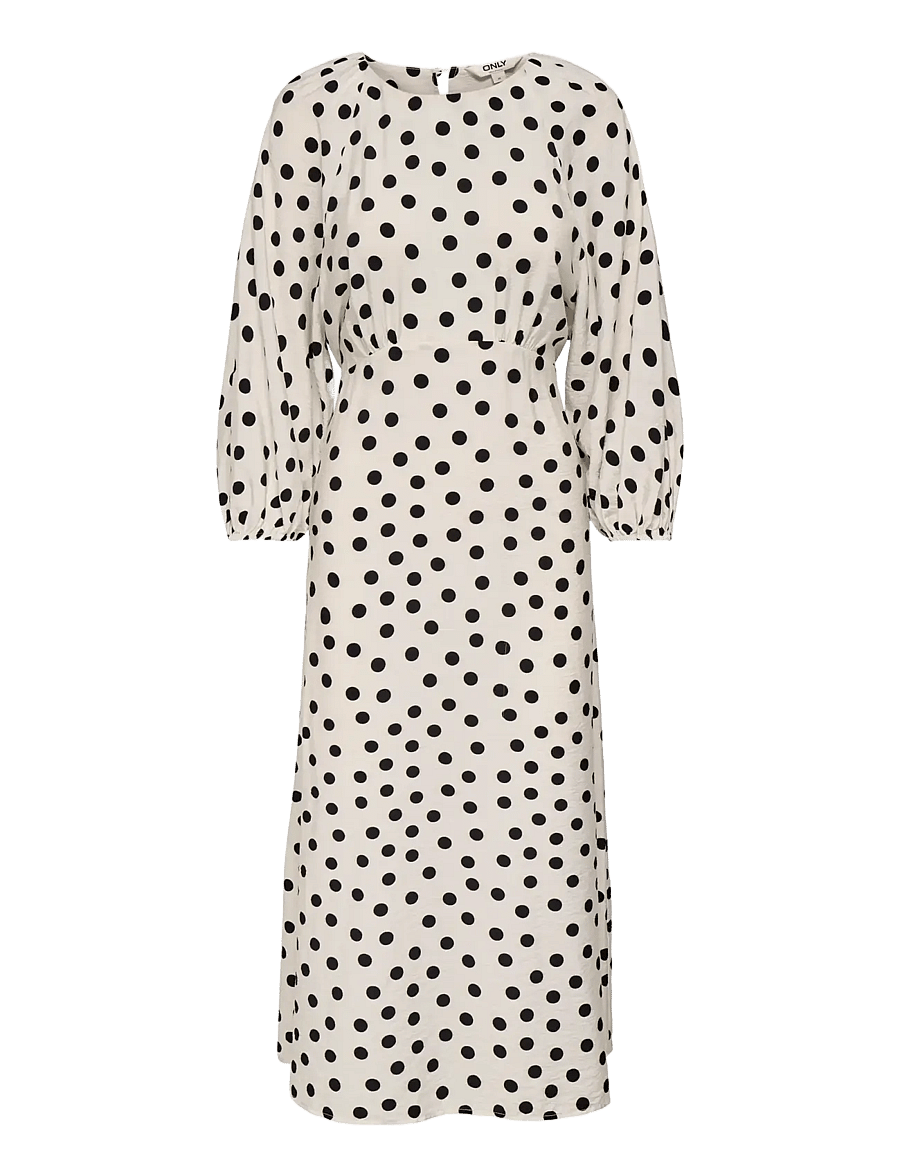 ONLY - ONLMAIZEE 3/4 BELT MAXI DRESS WVN EX - maxi kjoler - cloud dancer - 1