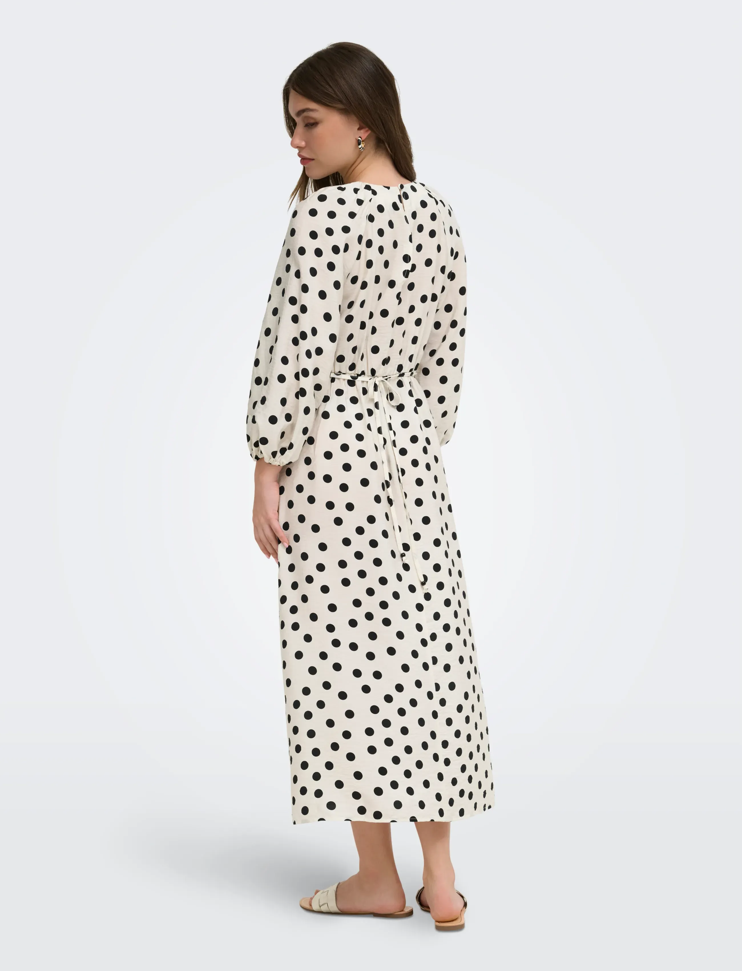 Onlmaizee 3/4 Belt Maxi Dress Wvn Ex 2