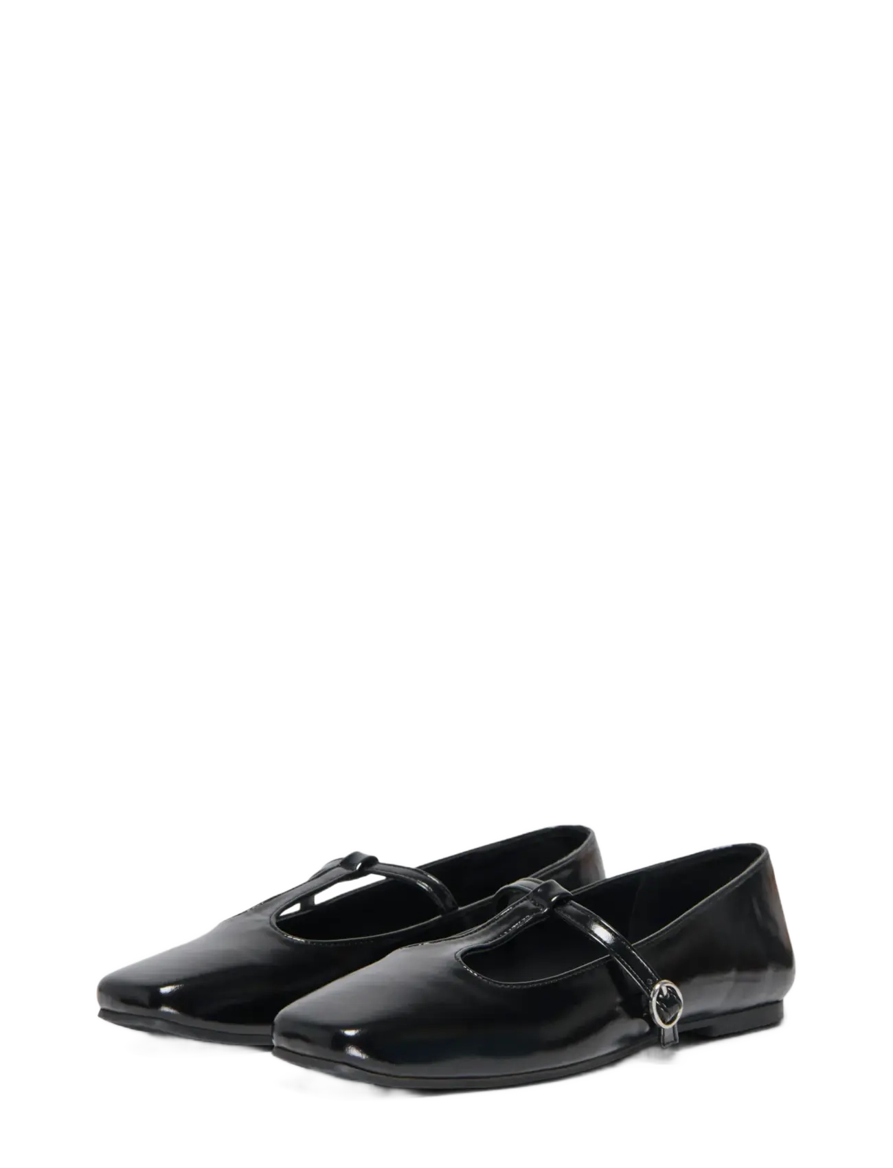 ONLY - ONLAKIRA-8 PU T-STRAP BALLERINA - black - 2