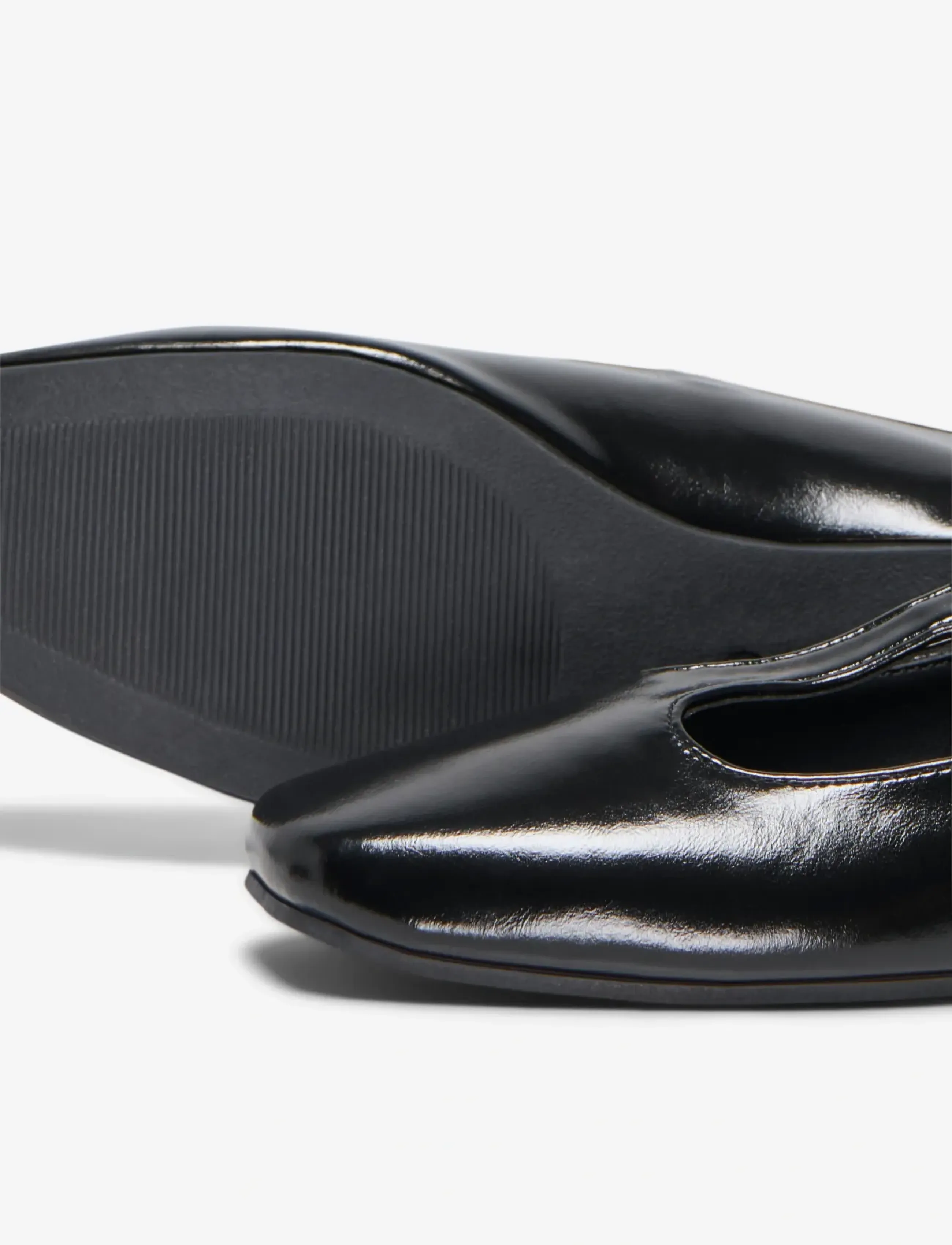 ONLY - ONLAKIRA-8 PU T-STRAP BALLERINA - black - 4