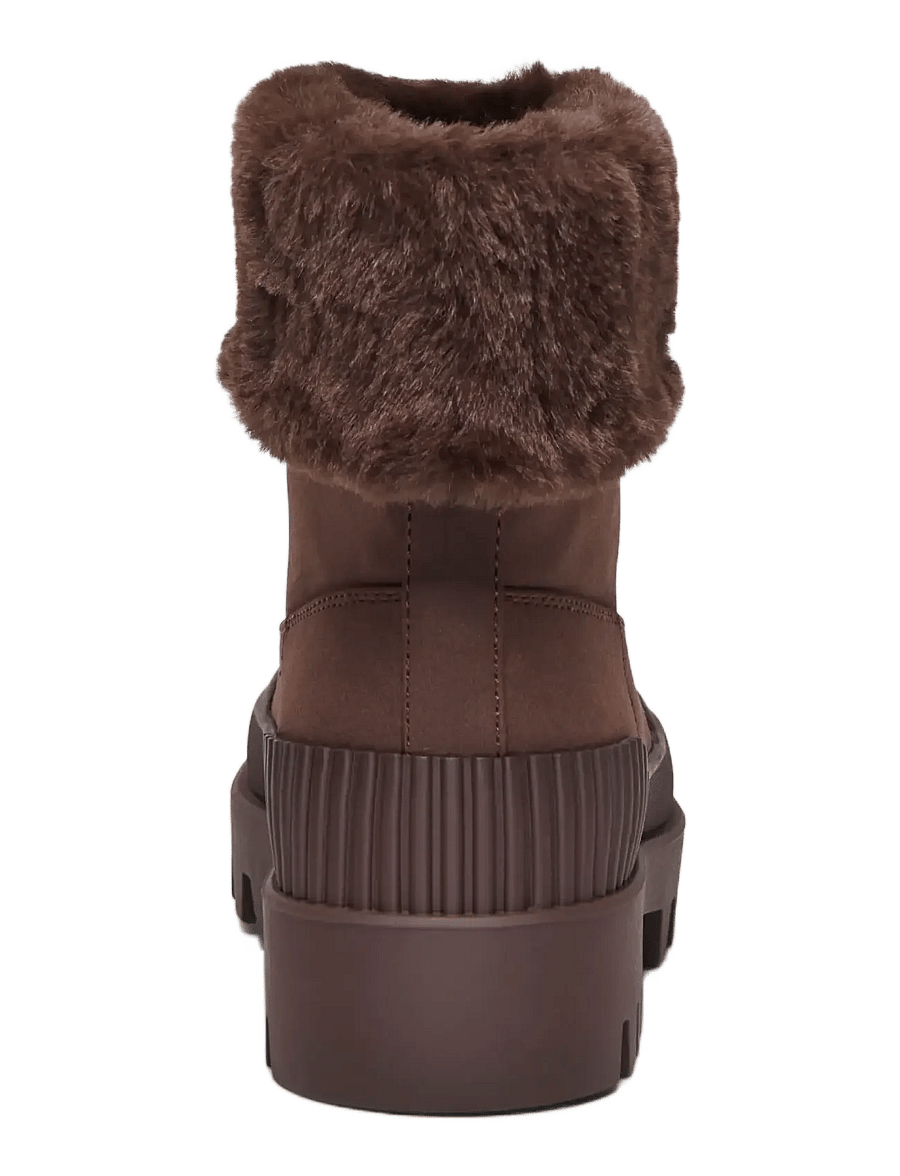 ONLY - ONLBUZZ-6 WARM FOLD UP BOOT - flache stiefeletten - brown stone - 1