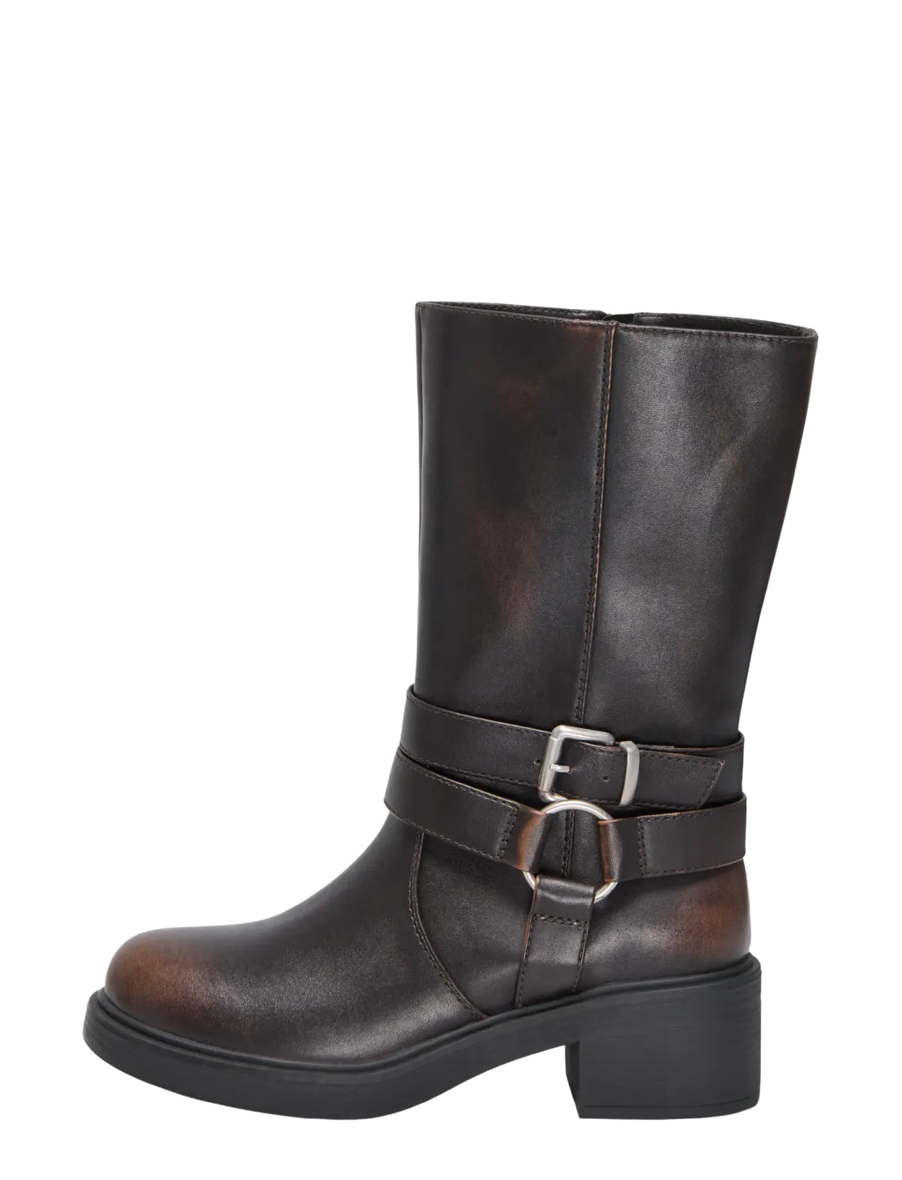 ONLY ONLBLOSSOM HARDWARE BOOT - Jalanõud - BROWN STONE / brown