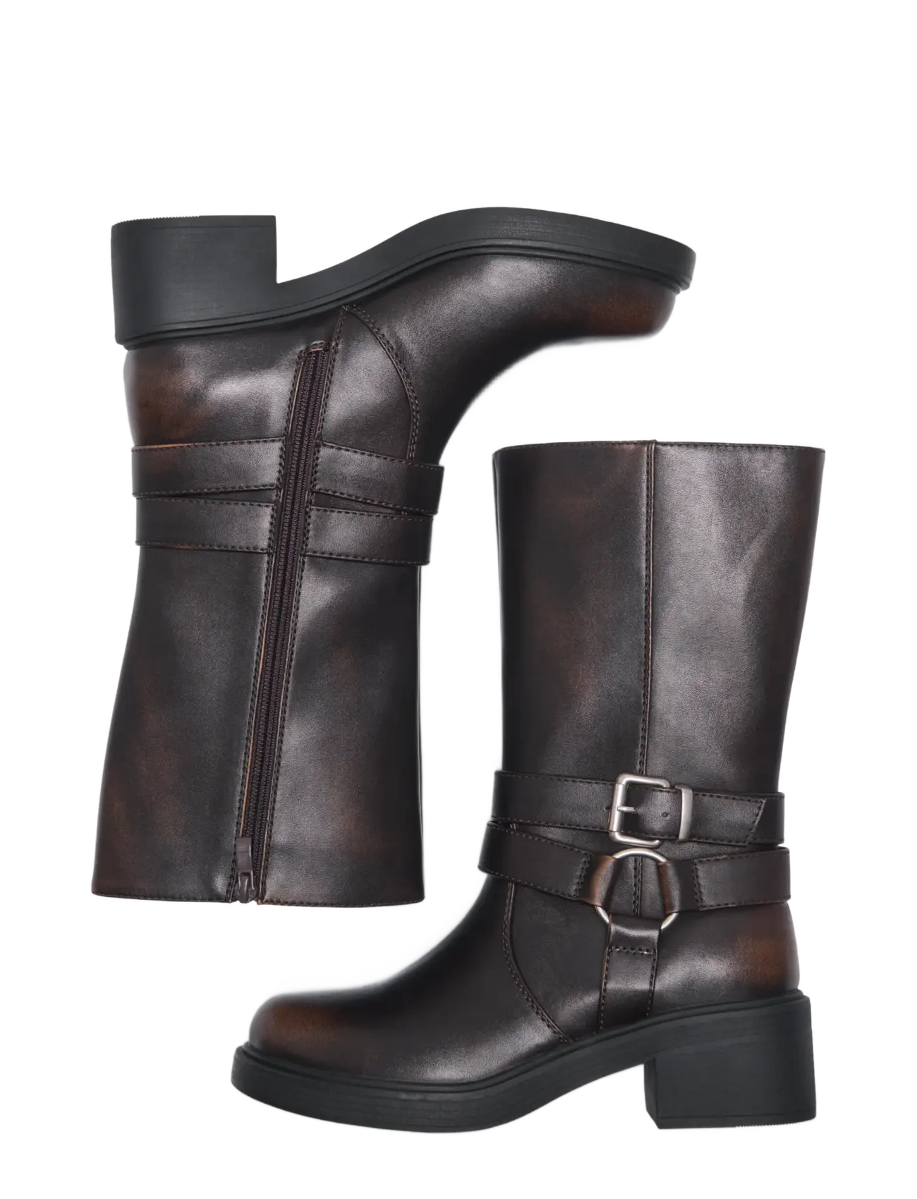 ONLY - ONLBLOSSOM HARDWARE BOOT - brown stone - 3
