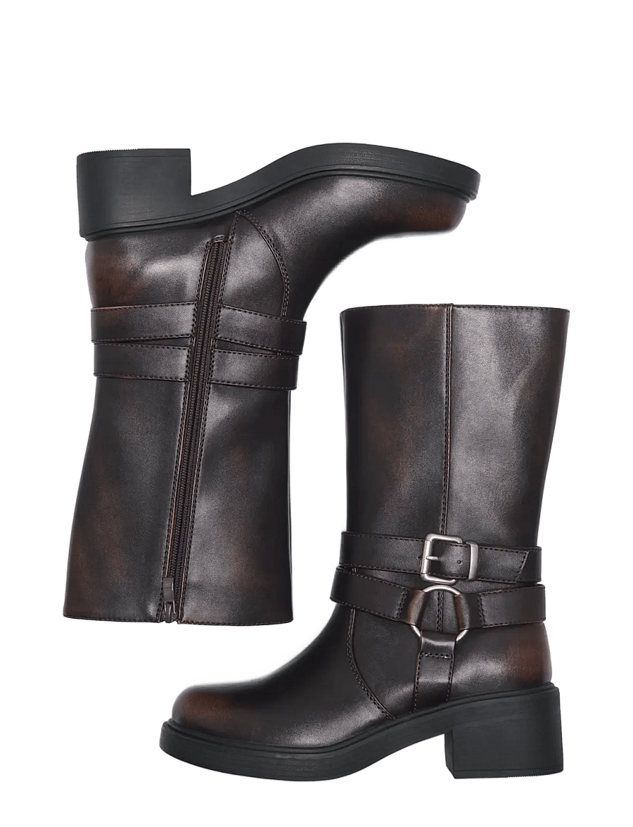 ONLY - ONLBLOSSOM HARDWARE BOOT - brown stone - 3