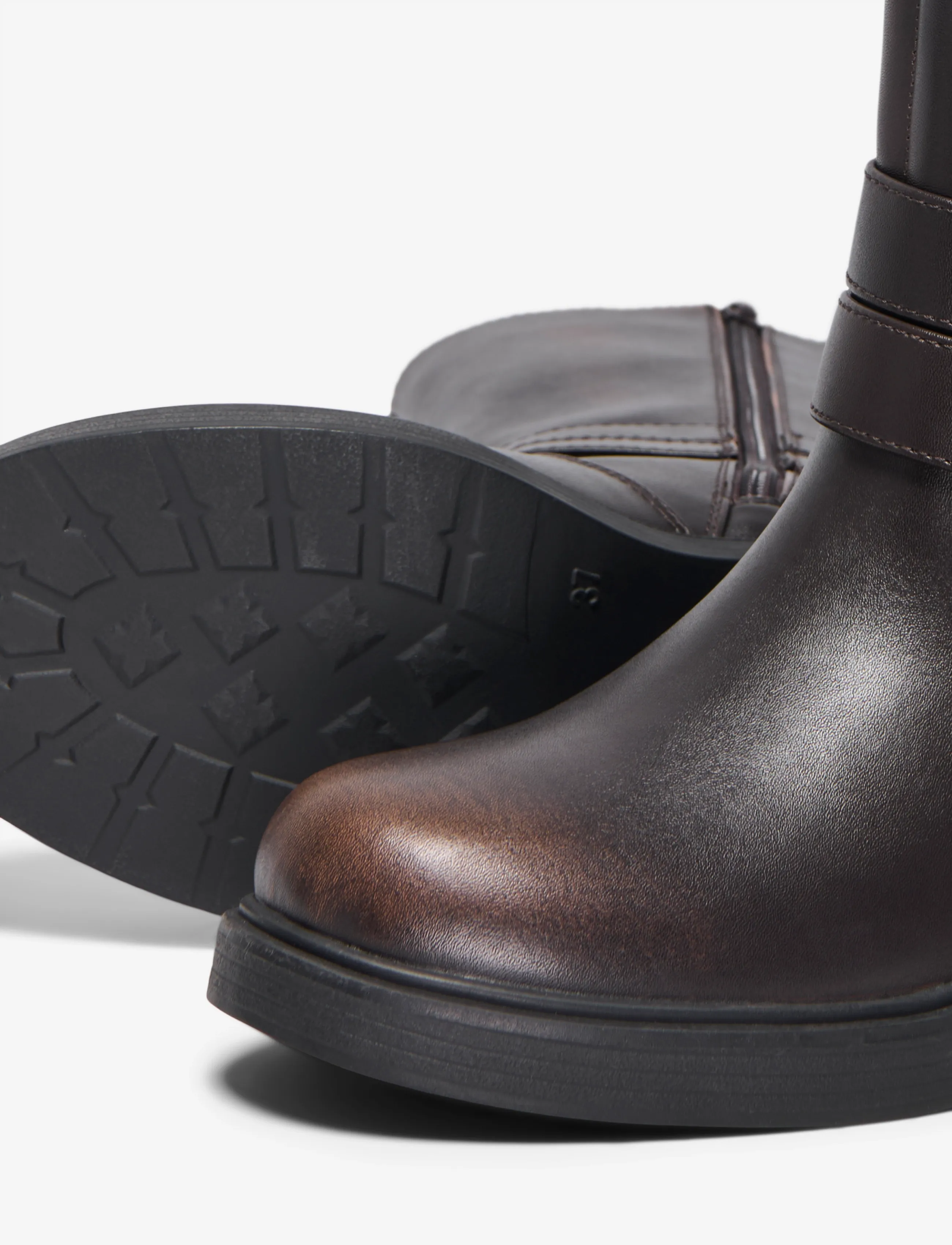 ONLY - ONLBLOSSOM HARDWARE BOOT - brown stone - 4