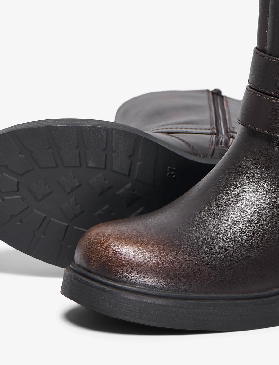 ONLY - ONLBLOSSOM HARDWARE BOOT - brown stone - 4