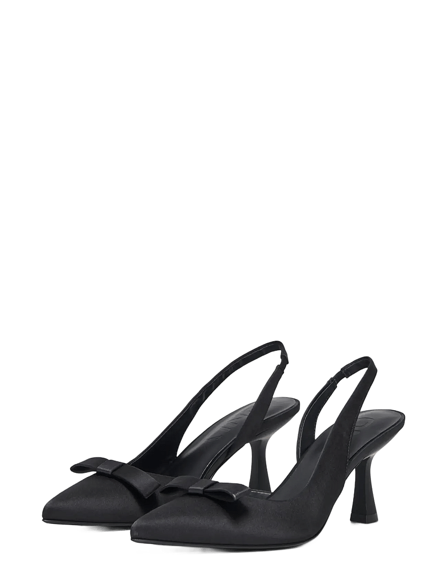ONLY - ONLPERRIE-2 BOW PUMP - högklackade slingbacks - black - 2