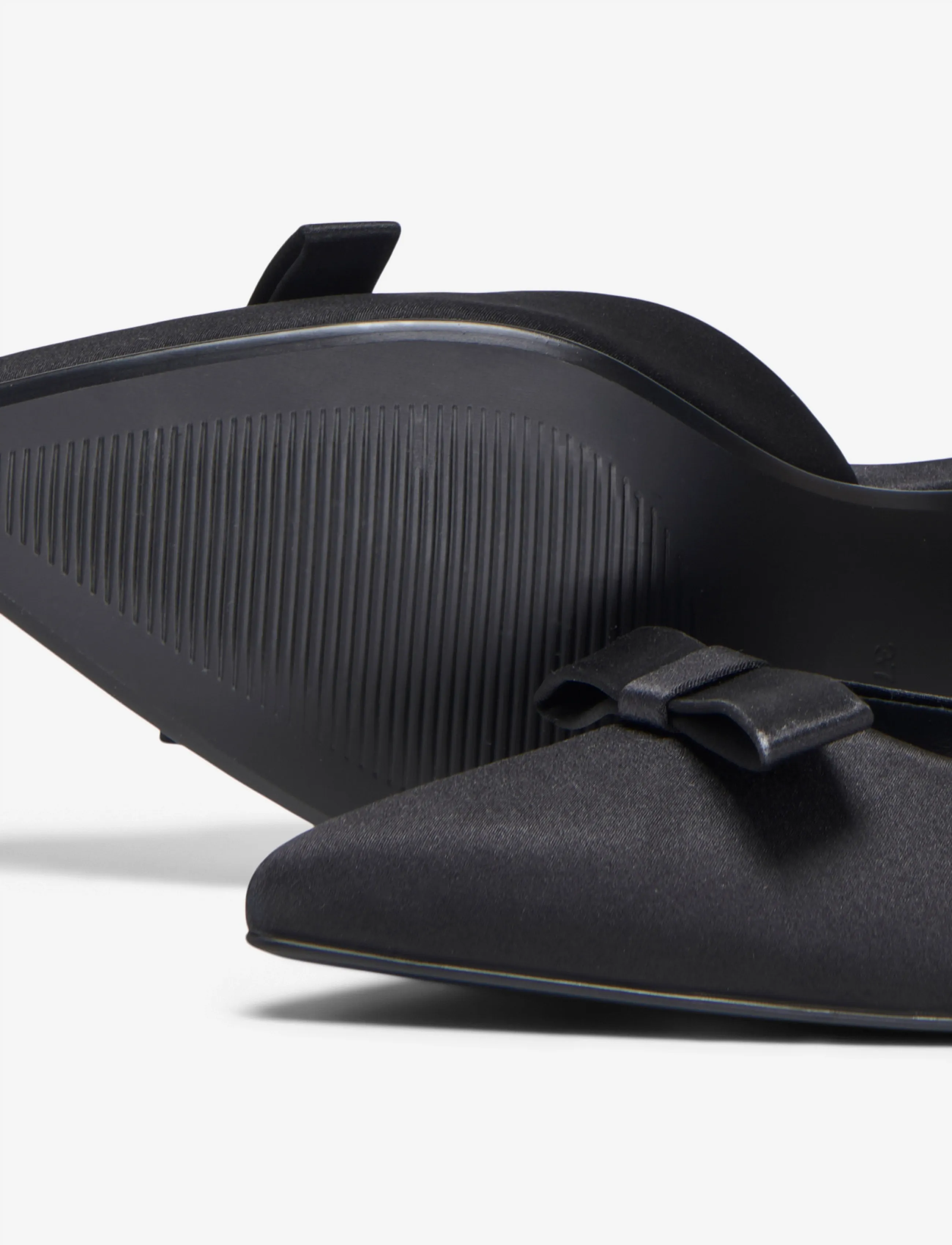 ONLY - ONLPERRIE-2 BOW PUMP - högklackade slingbacks - black - 4