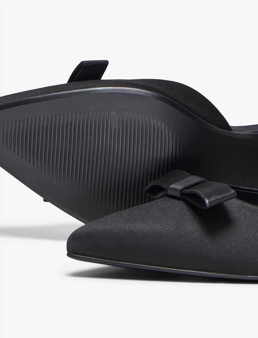 ONLY - ONLPERRIE-2 BOW PUMP - högklackade slingbacks - black - 4