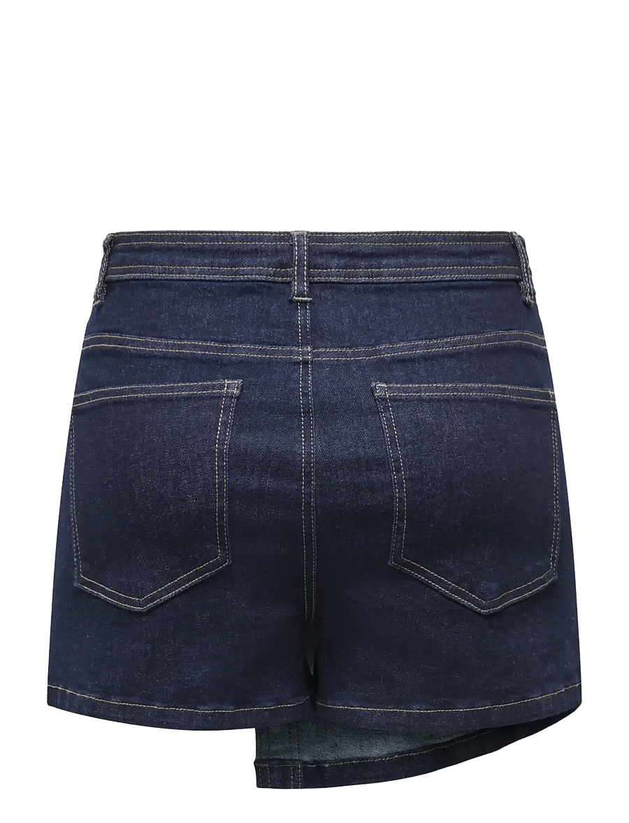ONLY - ONLLILLIE REG GOLD BUT DNM SKORT BJ - spijkerrokken - dark blue denim - 2