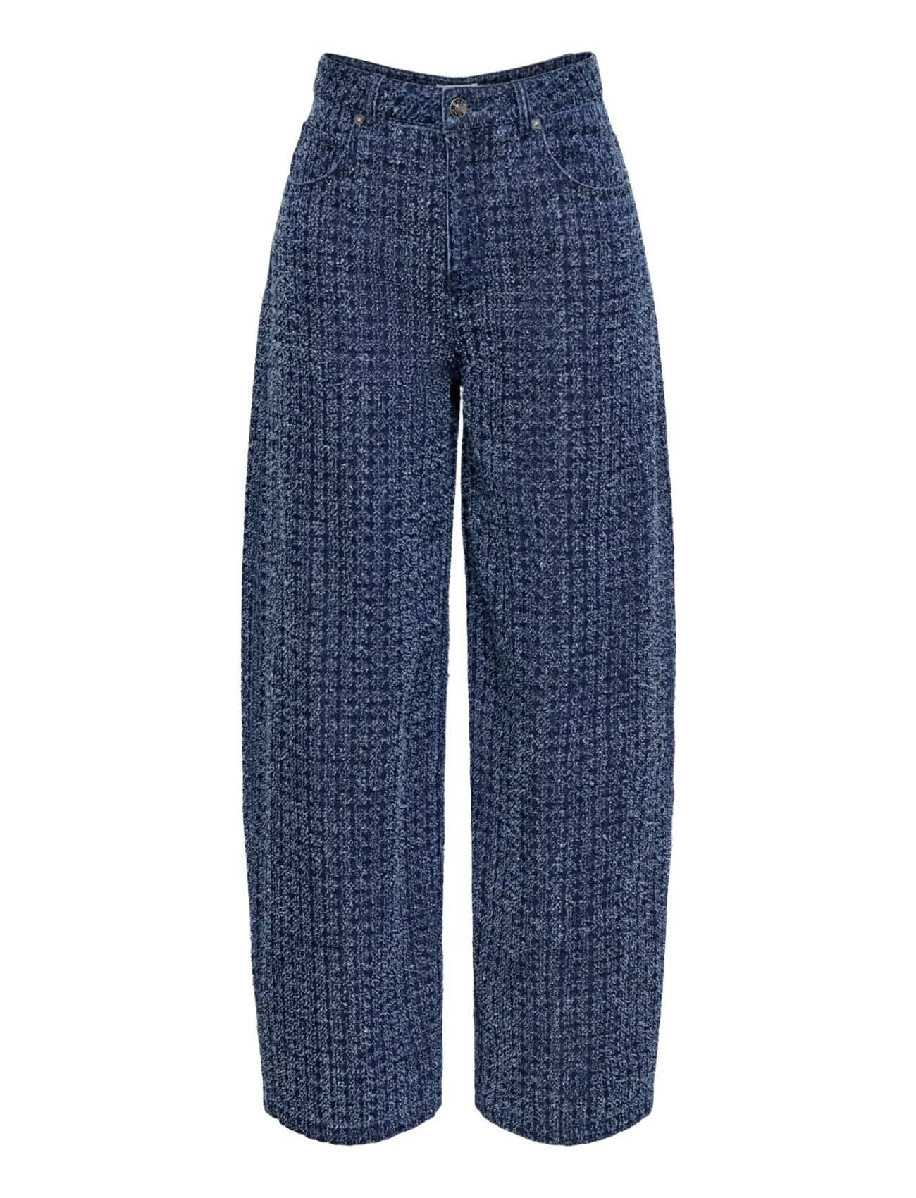 ONLY - ONLTAYLOR HW BOUCLE BARREL DNM SIJI - medium blue denim - 1