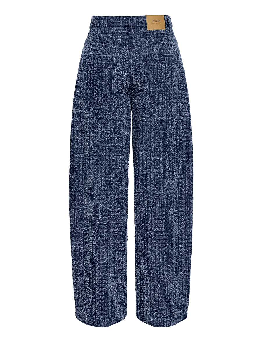 ONLY - ONLTAYLOR HW BOUCLE BARREL DNM SIJI - medium blue denim - 2