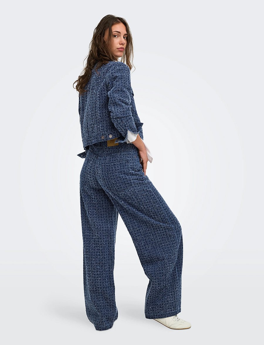 ONLY - ONLTAYLOR HW BOUCLE BARREL DNM SIJI - medium blue denim - 3