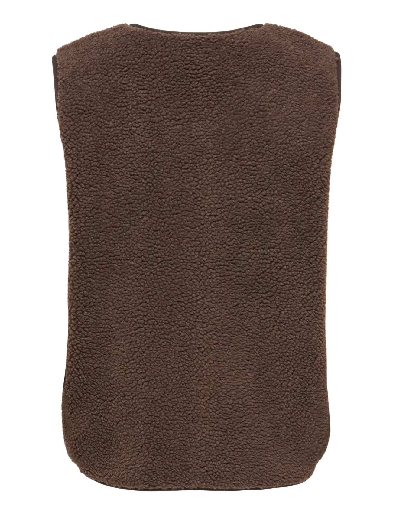 ONLY - ONLBABY TEDDY ZIP VEST PNT - chocolate martini - 2