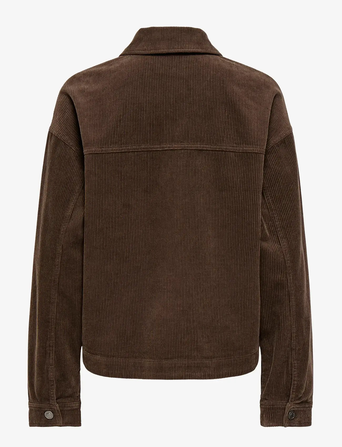 ONLY - ONLKANA CORDUROY JACKET OTW - forårsjakker - chocolate martini - 2
