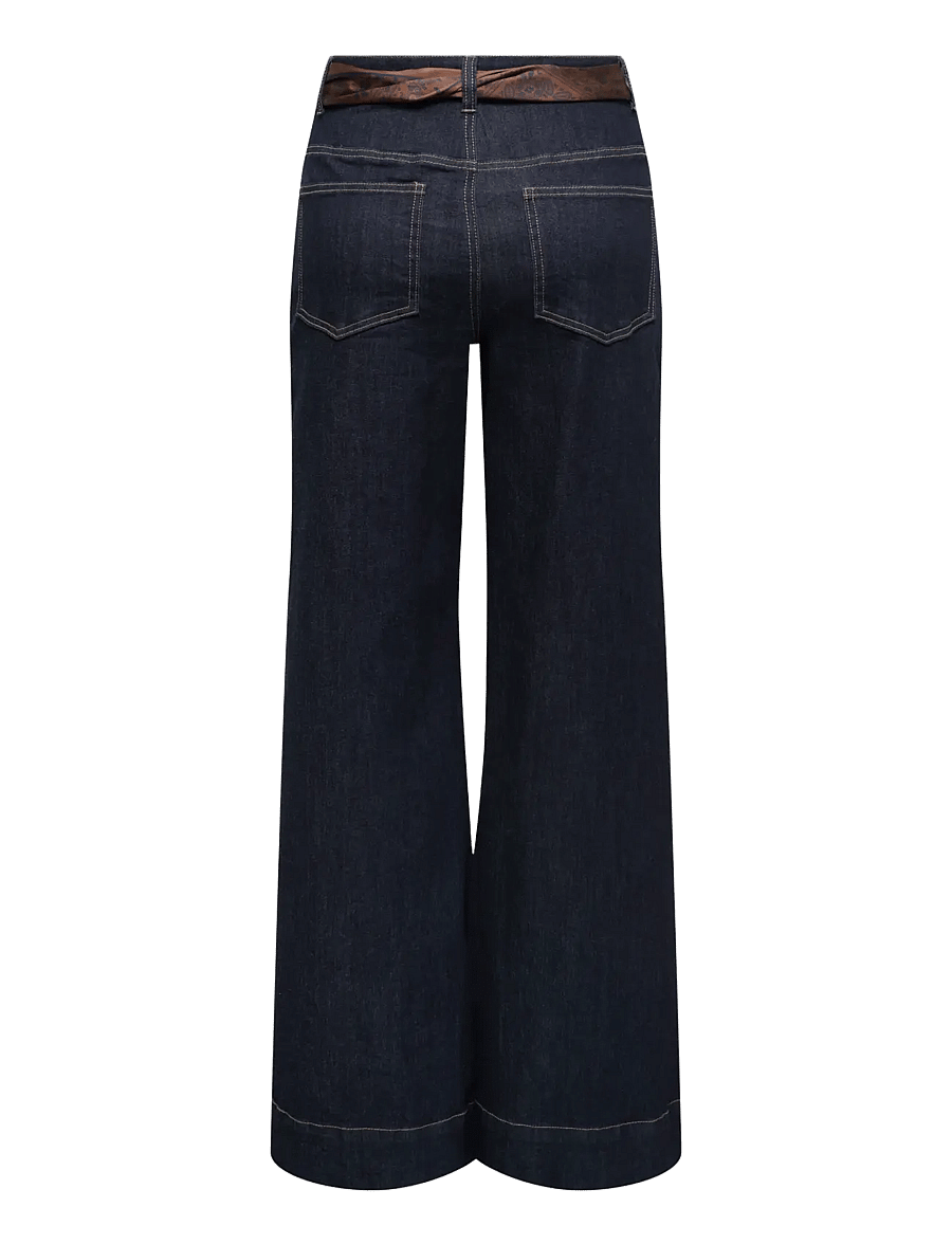 ONLY - ONLMADISON BLUSH HW WD SCF DNM GUA12NOOS - dark blue denim - 2