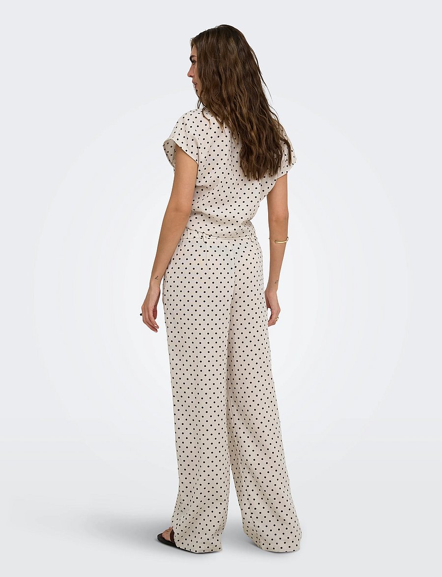 ONLY - ONLEMMIA-LINDA HW STRAIGHT PANT PNT - bikses ar taisnām starām - pumice stone - 3