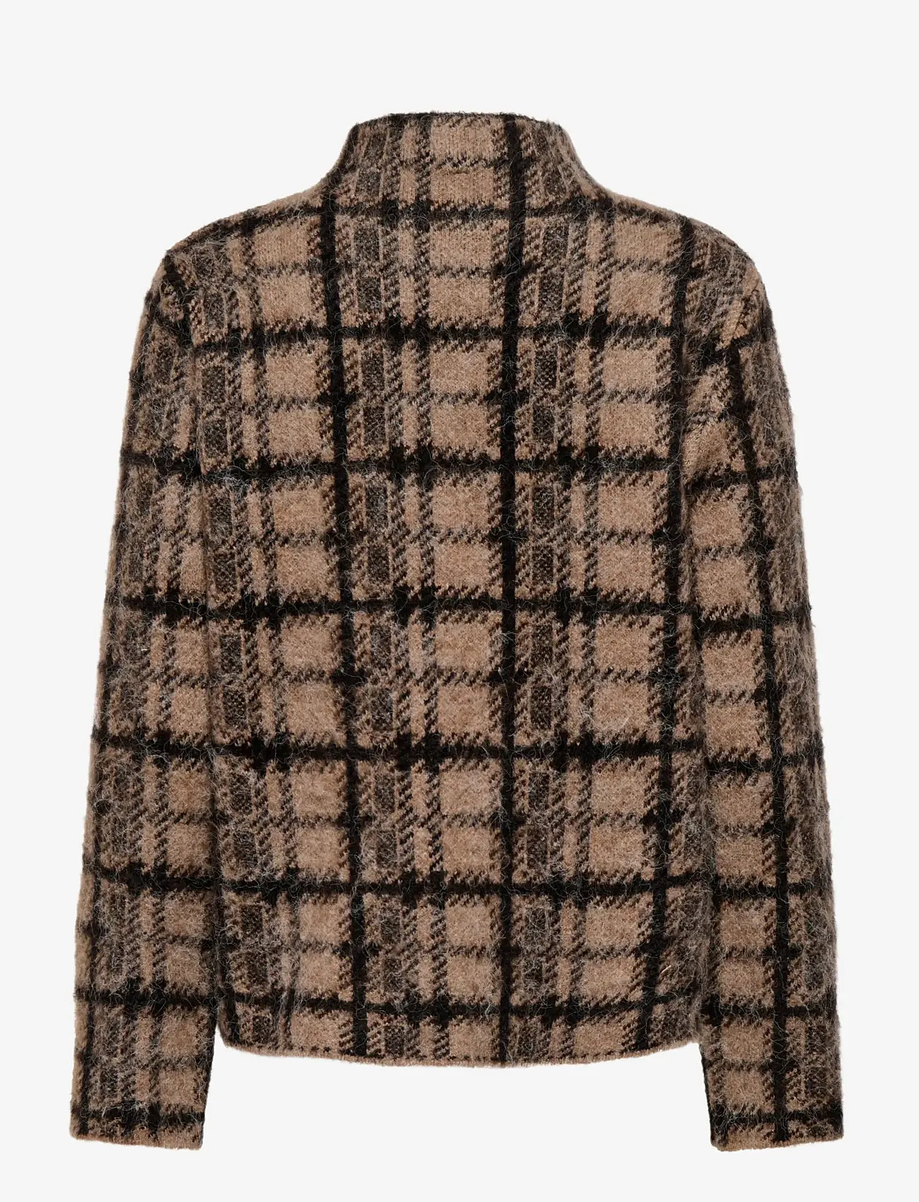 ONLY - ONLLOUISE LS HIGHNECK EX KNT - sviitrid - chocolate torte - 2