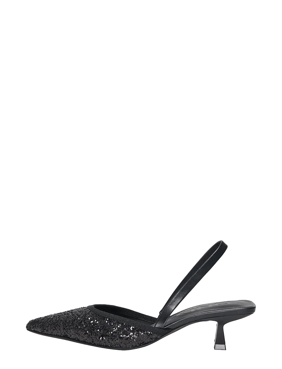 ONLY - ONLCOCO-11 GLITTER SLINGBACK - black - 0