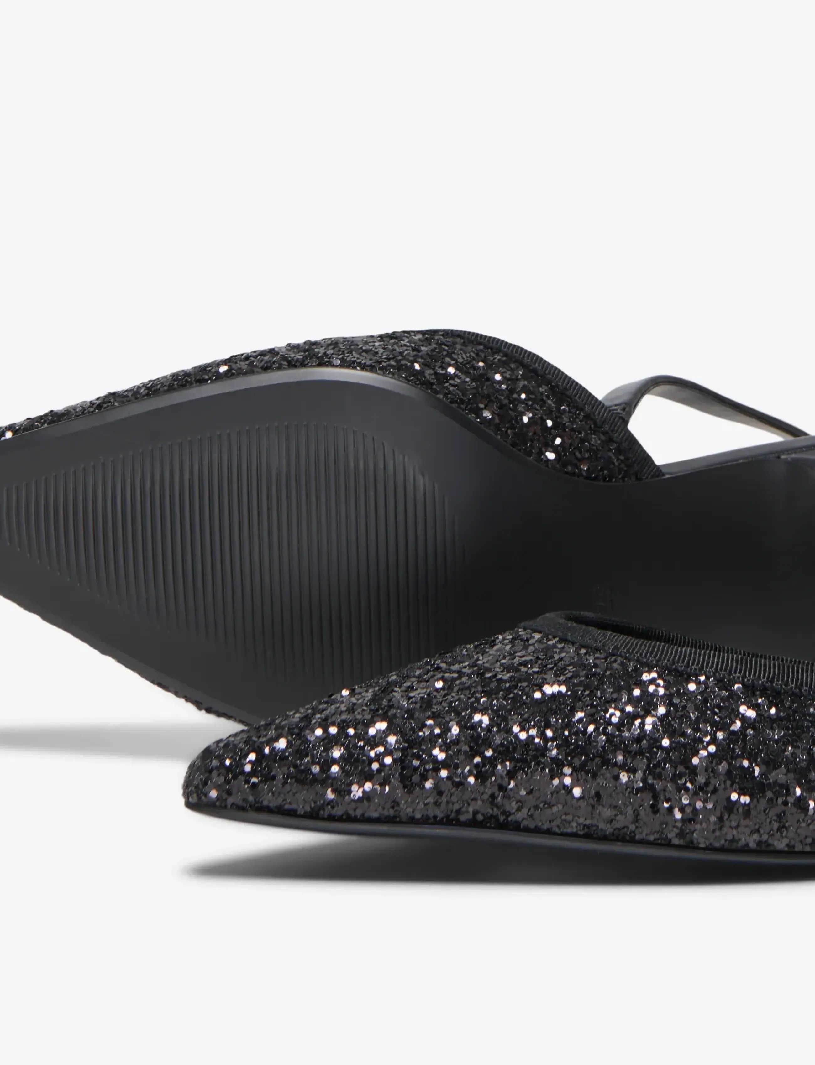 ONLY - ONLCOCO-11  GLITTER SLINGBACK - black - 4