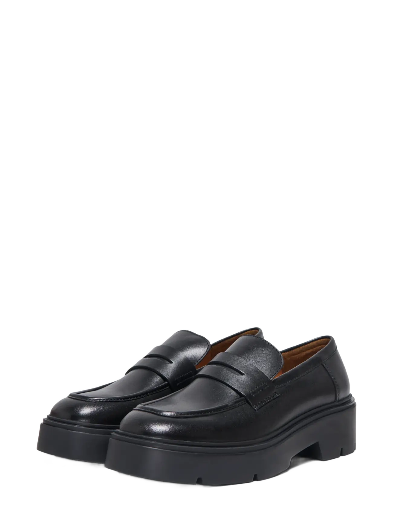 ONLY - ONLALMA LEATHER LOAFER - black - 2