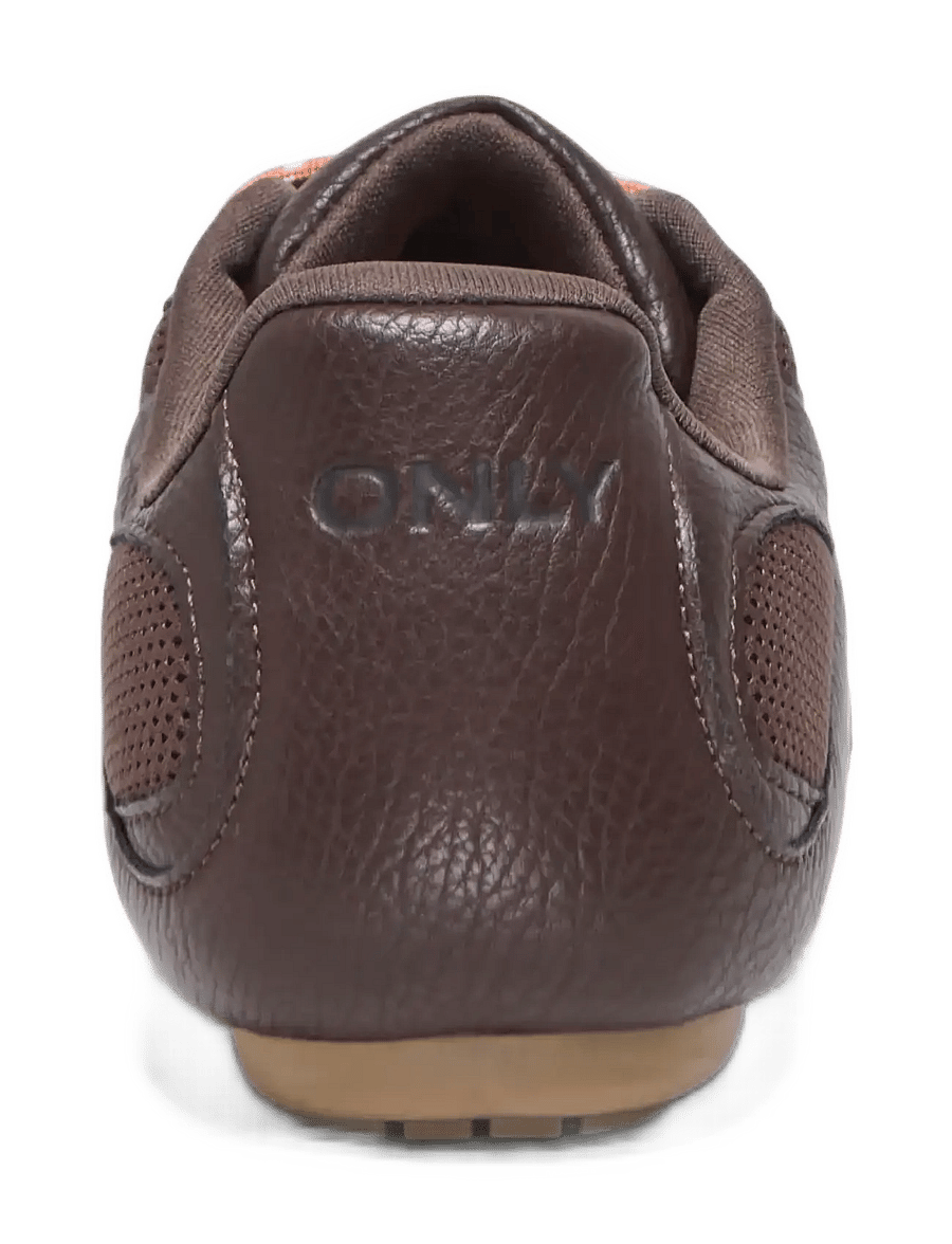 ONLY - ONLFRIDA PU SNEAKER BALLERINA - coffee bean - 1