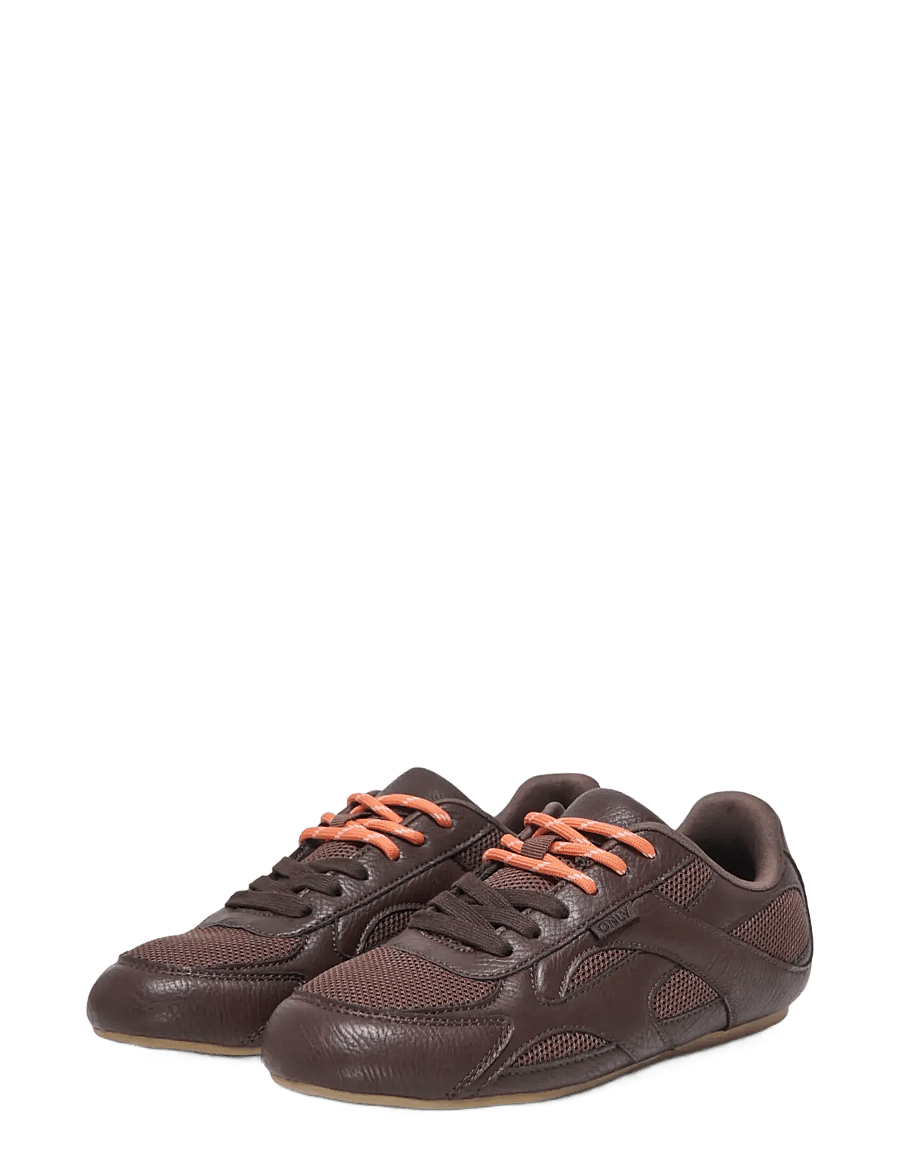 ONLY - ONLFRIDA PU SNEAKER BALLERINA - coffee bean - 2
