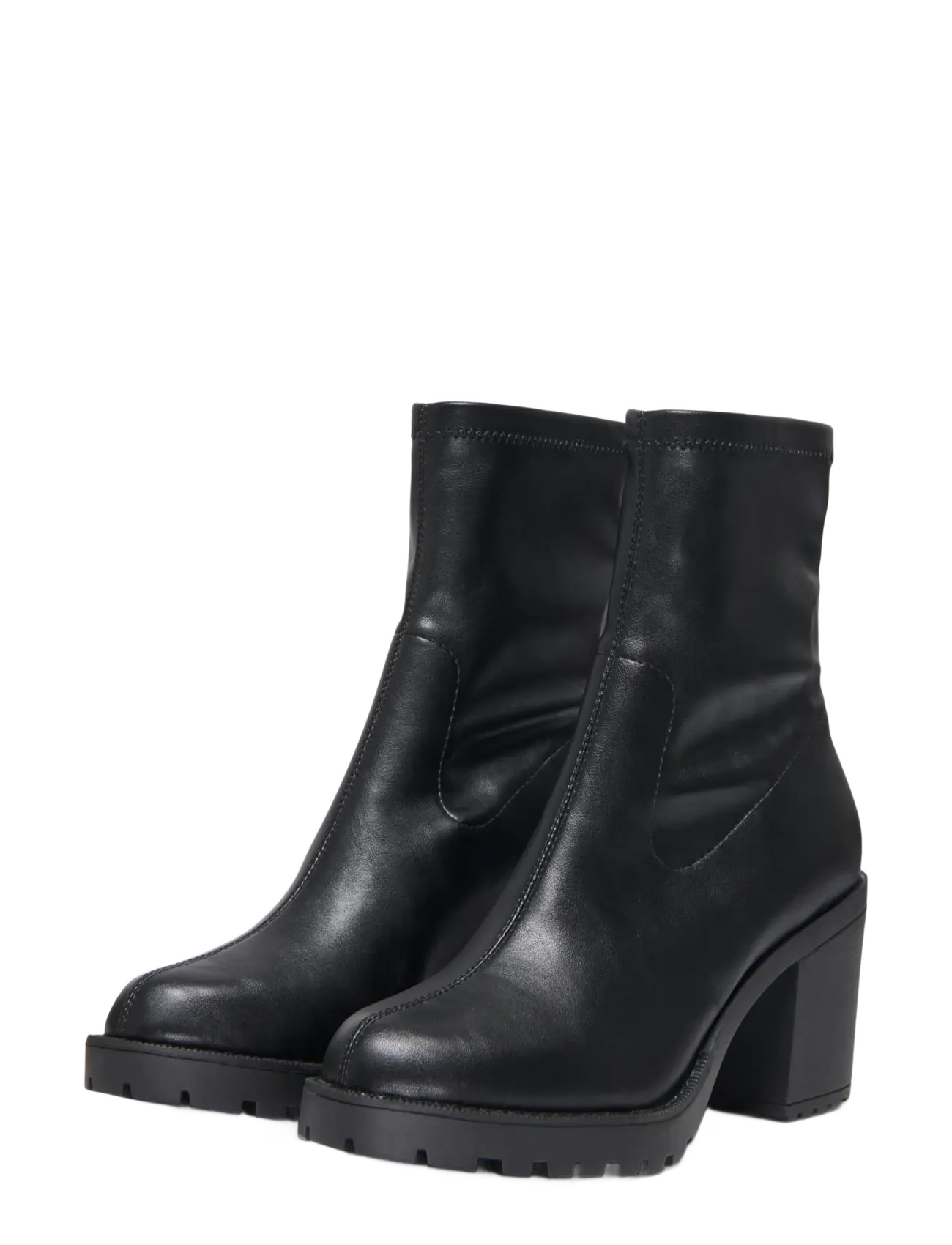 ONLY - ONLBARBARA-24 PU SOCK HEELED BOOT - black - 2