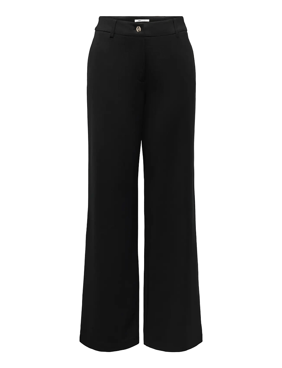 ONLY - ONLPOPTRASH-TAILORED HW STR PANT TLR - hose mit geradem bein - black - 1