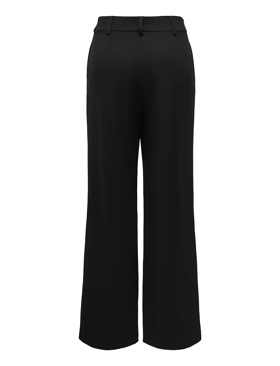 ONLY - ONLPOPTRASH-TAILORED HW STR PANT TLR - hose mit geradem bein - black - 2