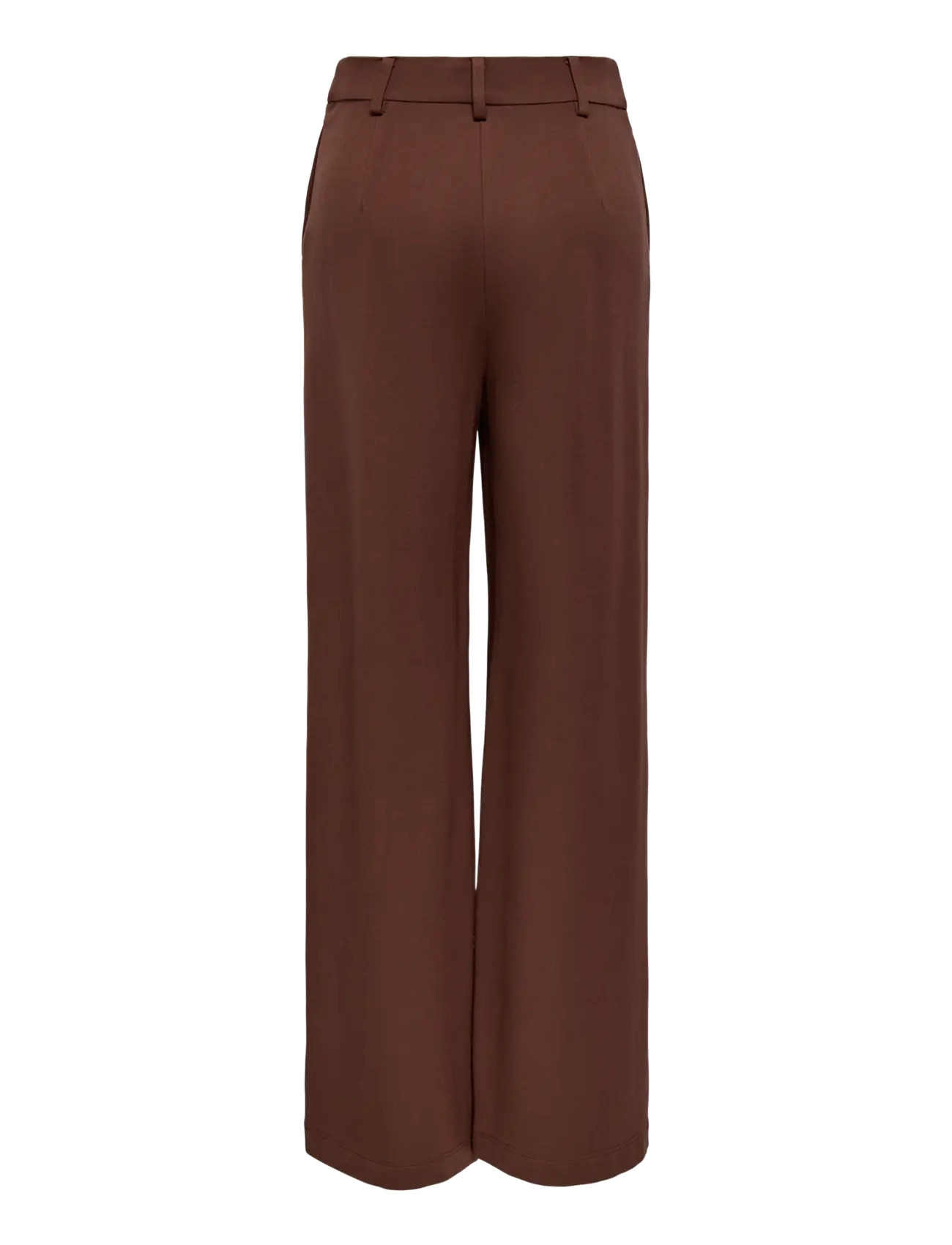 ONLY - ONLPOPTRASH-TAILORED HW STR PANT TLR - straight leg trousers - rum raisin - 2