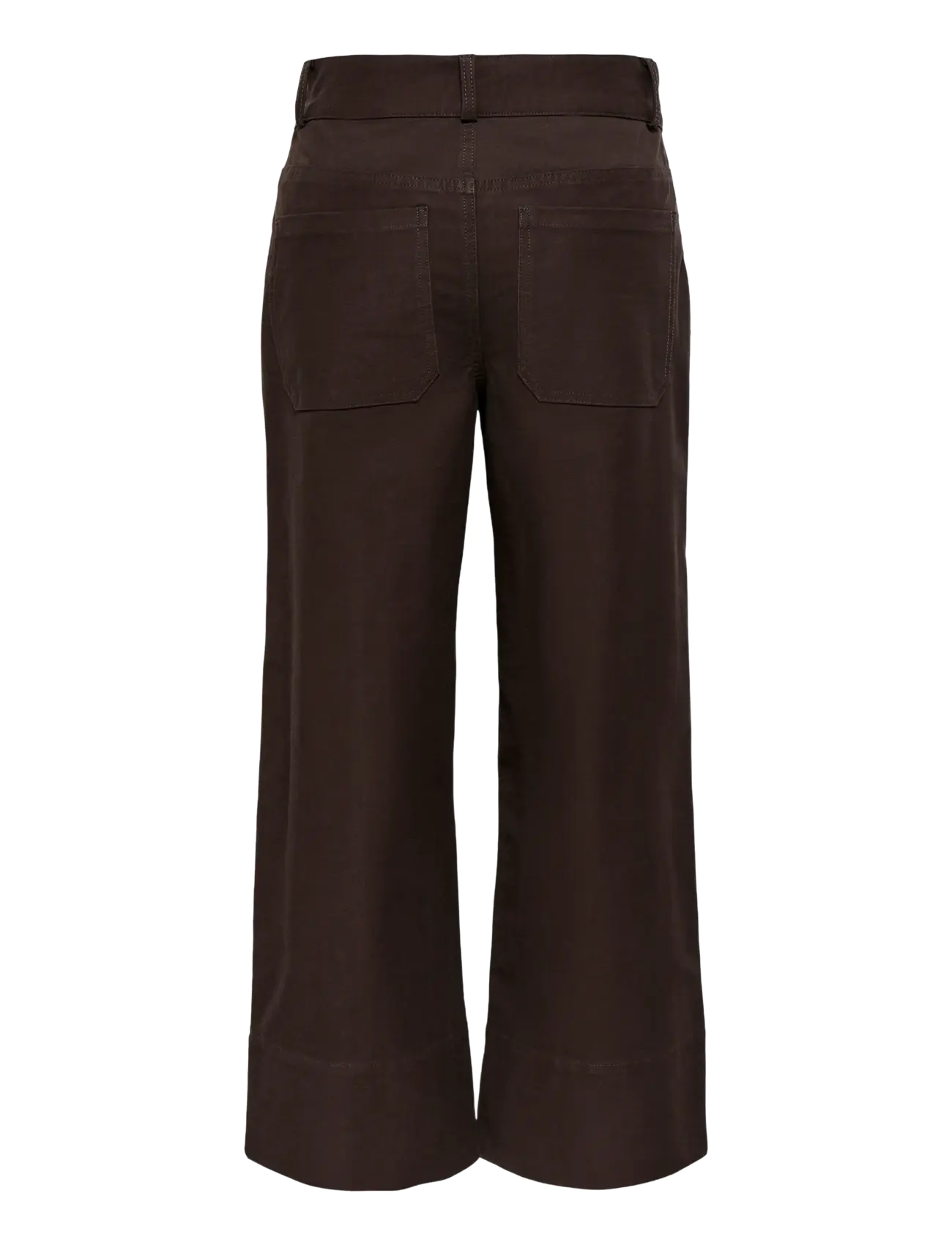 ONLY - ONLMADISON-CLAIR HW CROP PANT PNT NOOS - capri bukser - black coffee - 2