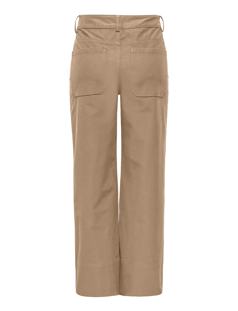 ONLY - ONLMADISON-CLAIR HW CROP PANT PNT NOOS - alltags-style - cornstalk - 1