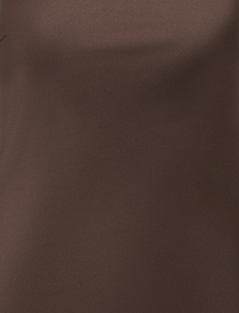 ONLY - ONLSKYE CHIGO ONE SHOULDER DRESS WVN EX - schlupfkleider - chocolate brown - 2