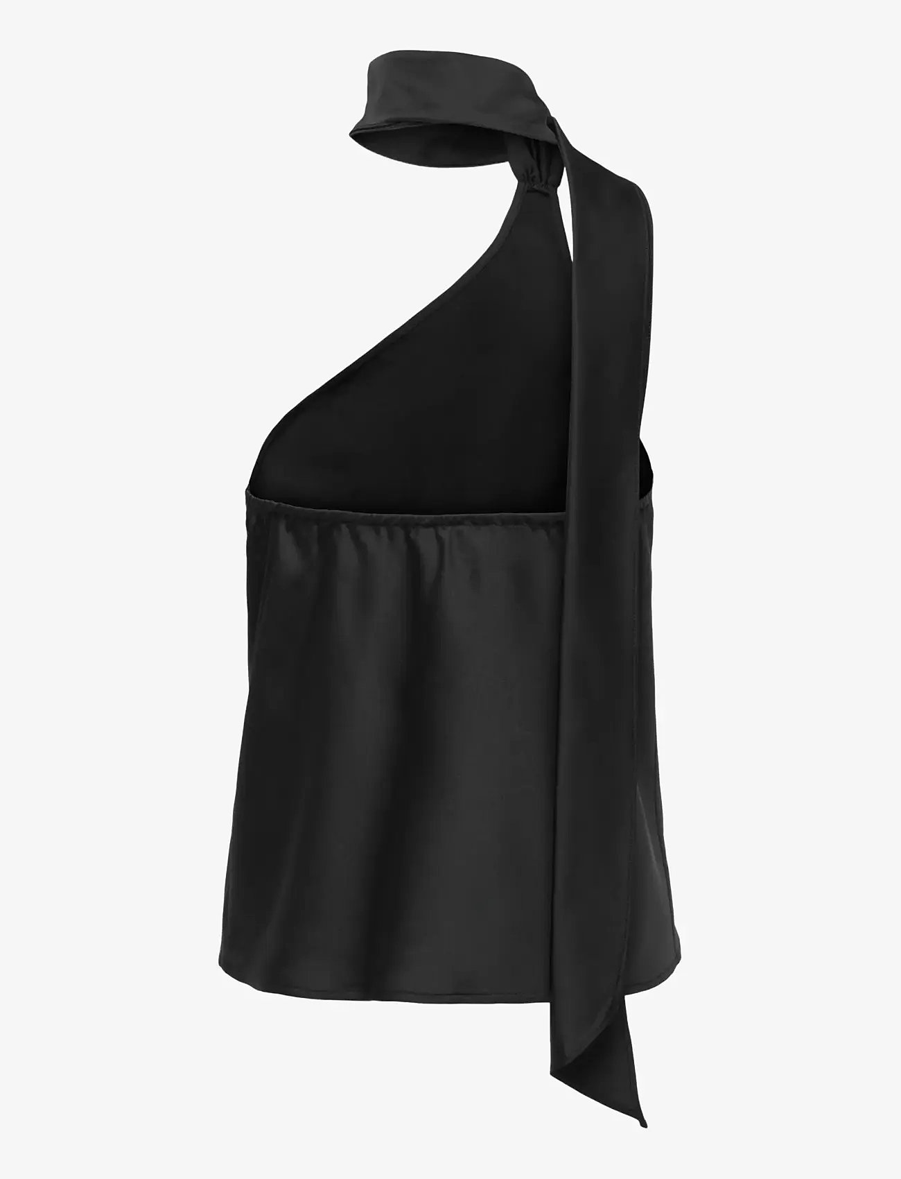 ONLY - ONLAMARA CHIGO S/L SCARF TOP WVN EX - Ärmlösa blusar - black - 1