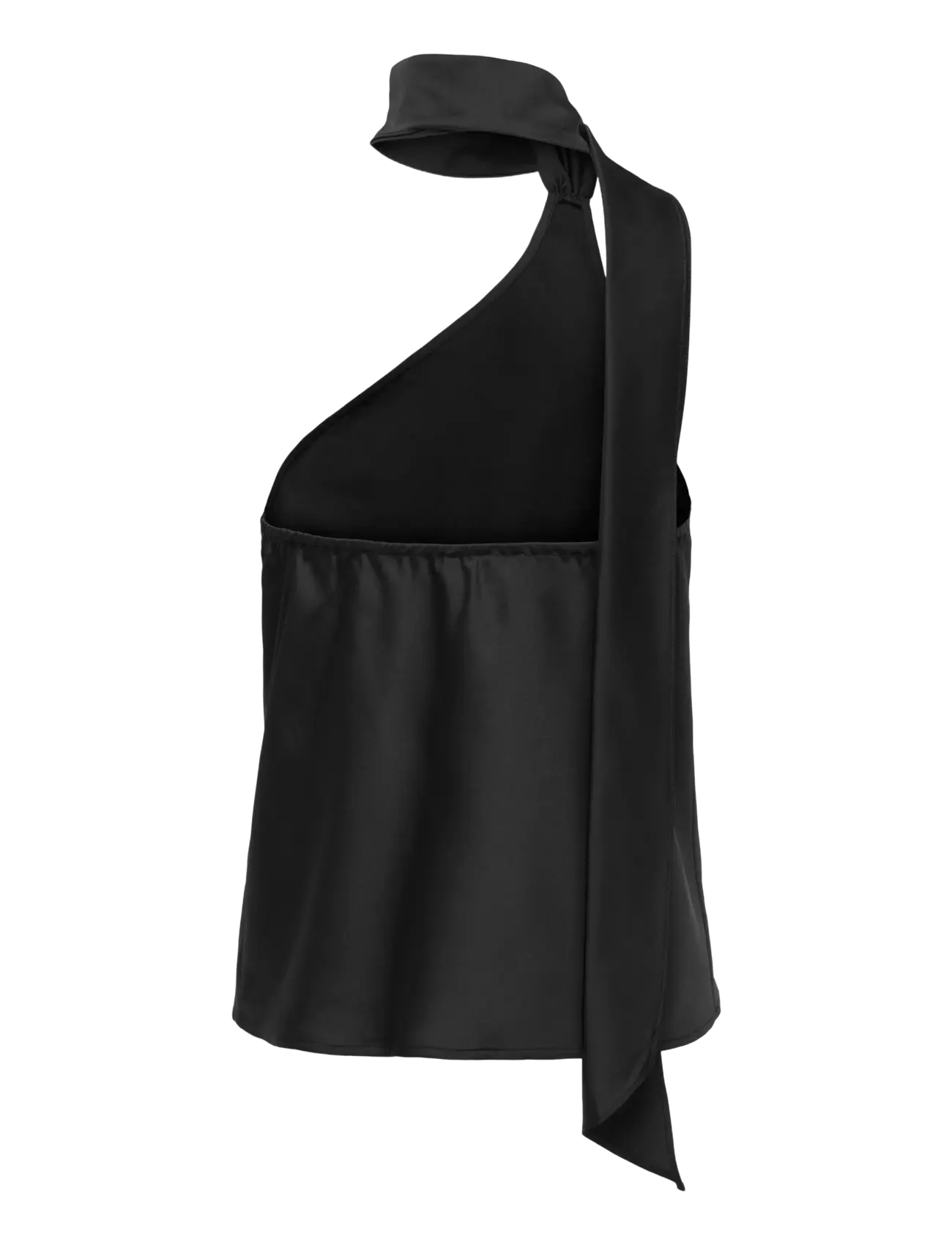 ONLY - ONLAMARA CHIGO S/L SCARF TOP WVN EX - Ærmeløse bluser - black - 1