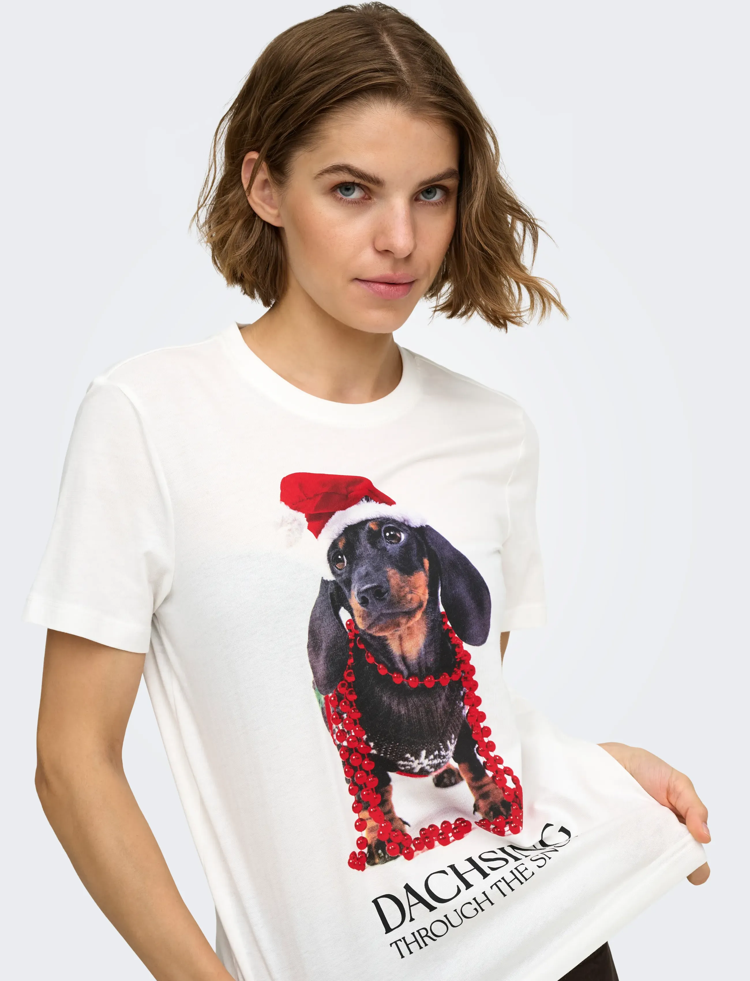 ONLY Onlanimal Reg S/S Top Box Xmas Cs Jrs t-shirts dam – bild 6