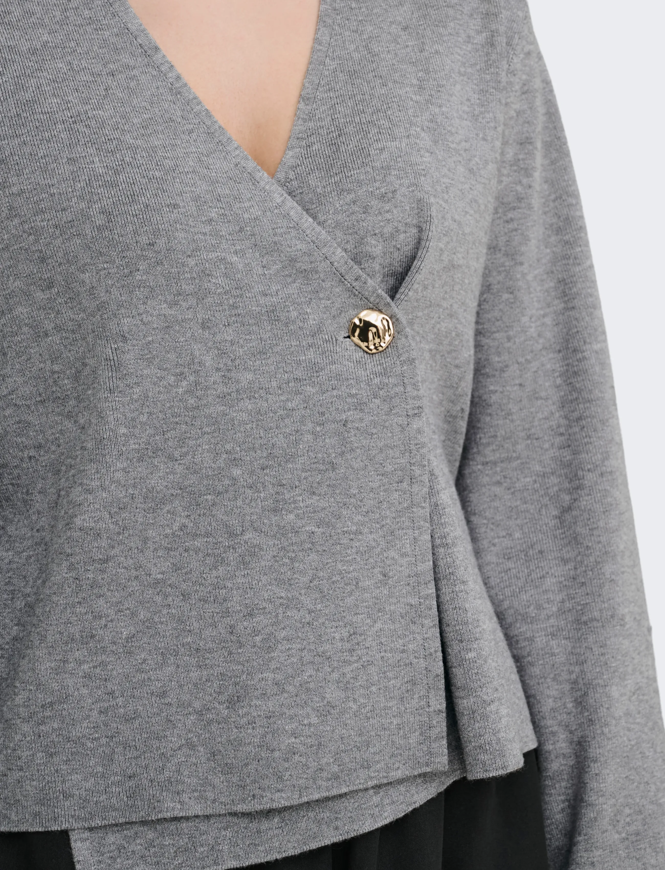 Onljing Ls Vneck One Button Cardi Ex Knt 4