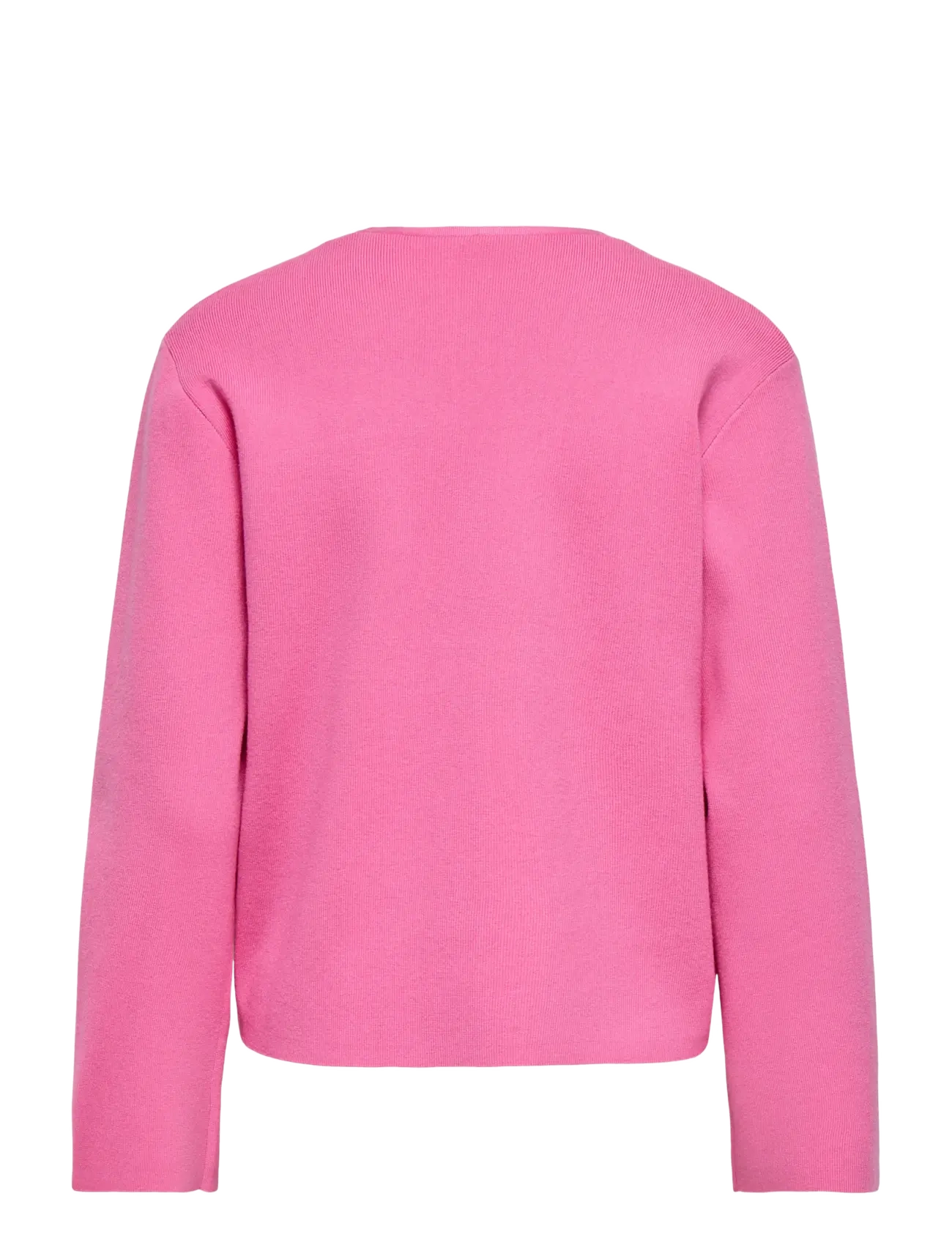 ONLY - ONLJING LS VNECK ONE BUTTON CARDI EX KNT - cardigans - wild orchid - 2