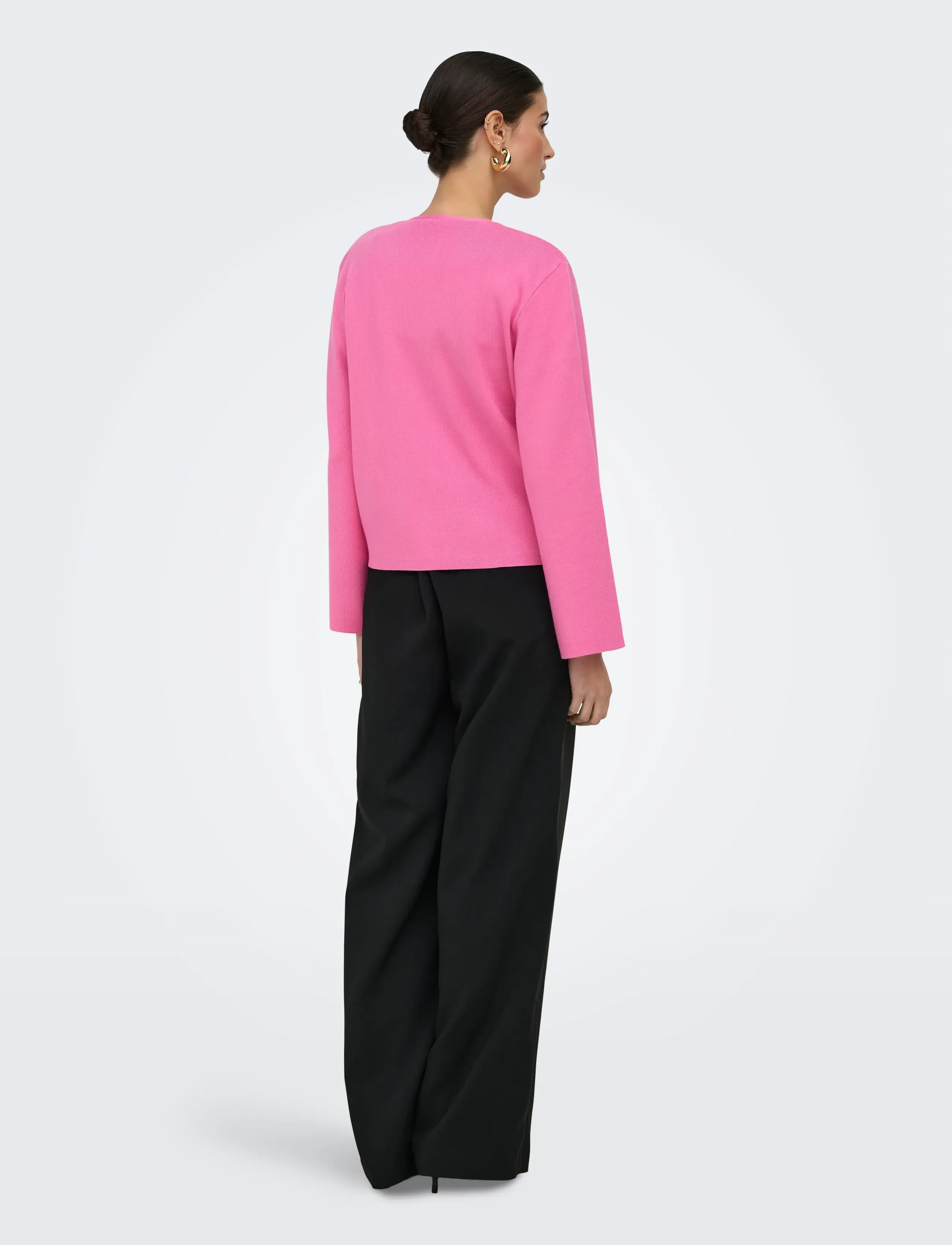 Onljing Ls Vneck One Button Cardi Ex Knt 2