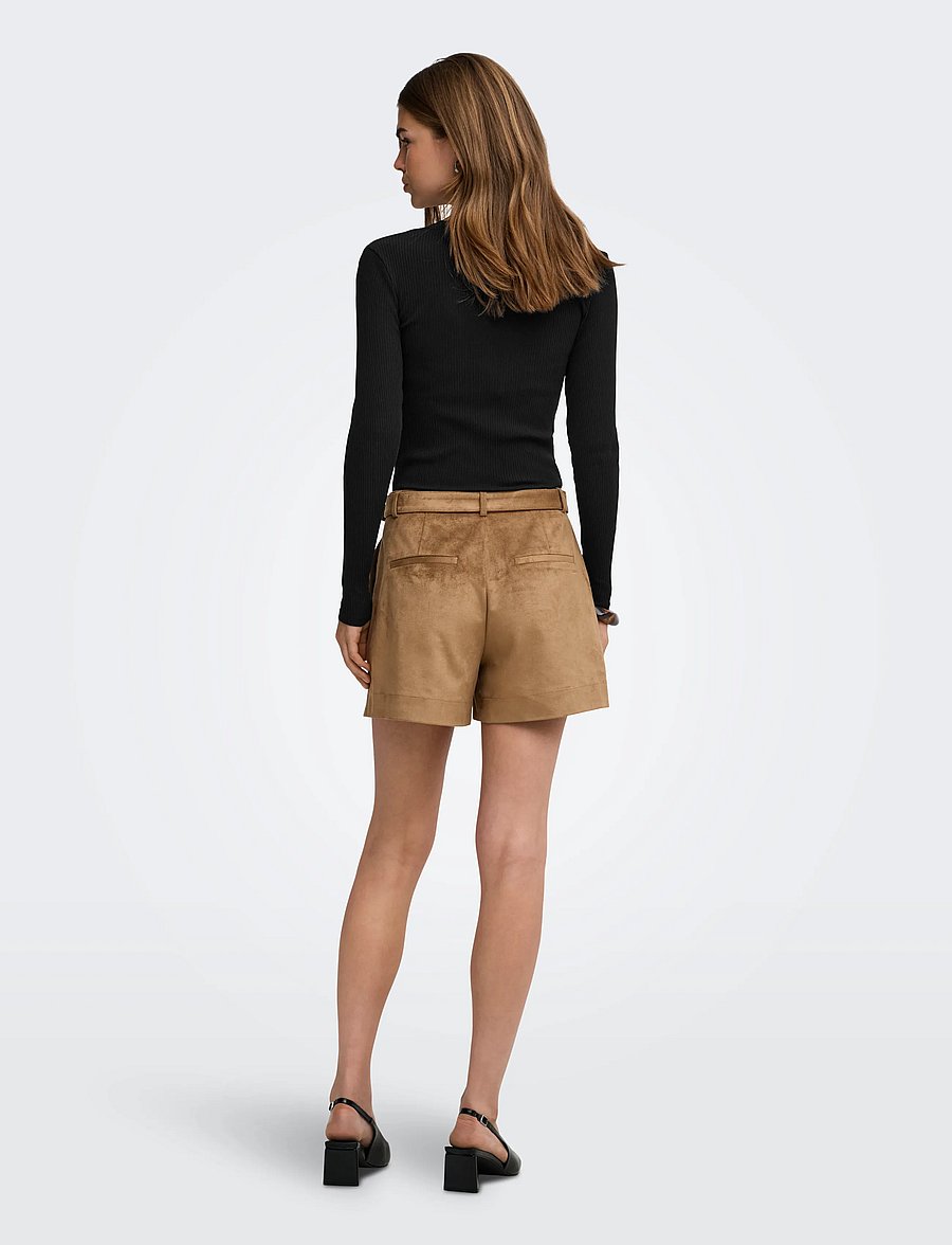 ONLY - ONLSARA SHARAI L/S V-NECK TOP JRS NOOS - langärmlige tops - black - 3