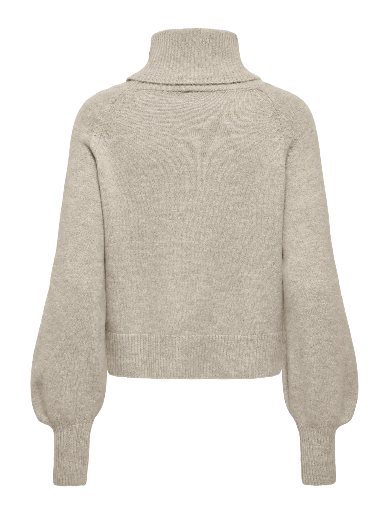 ONLY - ONLOLIVIA LS ROLL NECK CC KNT - stickade tröjor - humus - 2