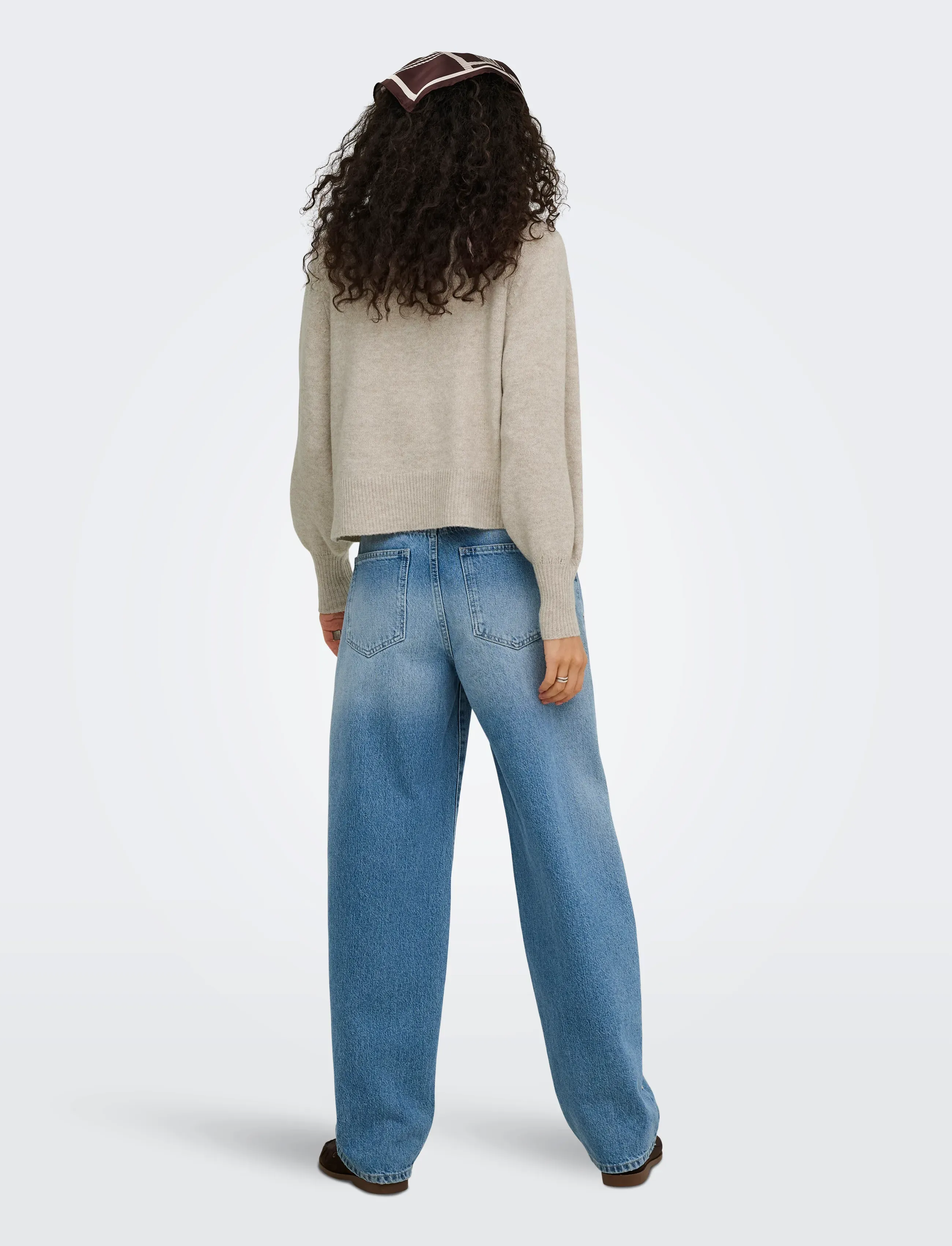 ONLY - ONLOLIVIA LS ROLL NECK CC KNT - stickade tröjor - humus - 3