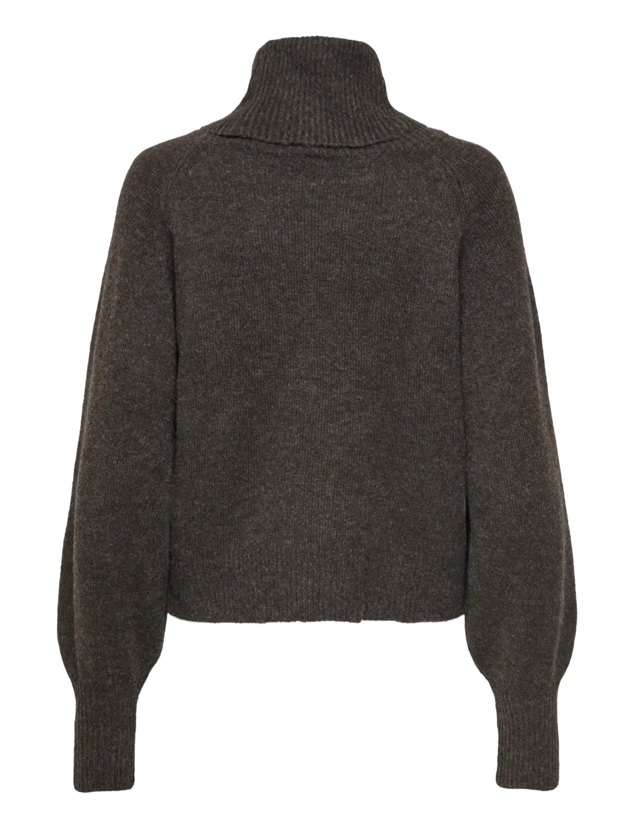ONLY - ONLOLIVIA LS ROLL NECK CC KNT - stickade tröjor - mole - 2