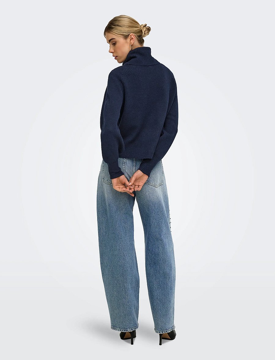 ONLY - ONLOLIVIA LS ROLL NECK CC KNT - night sky - 3