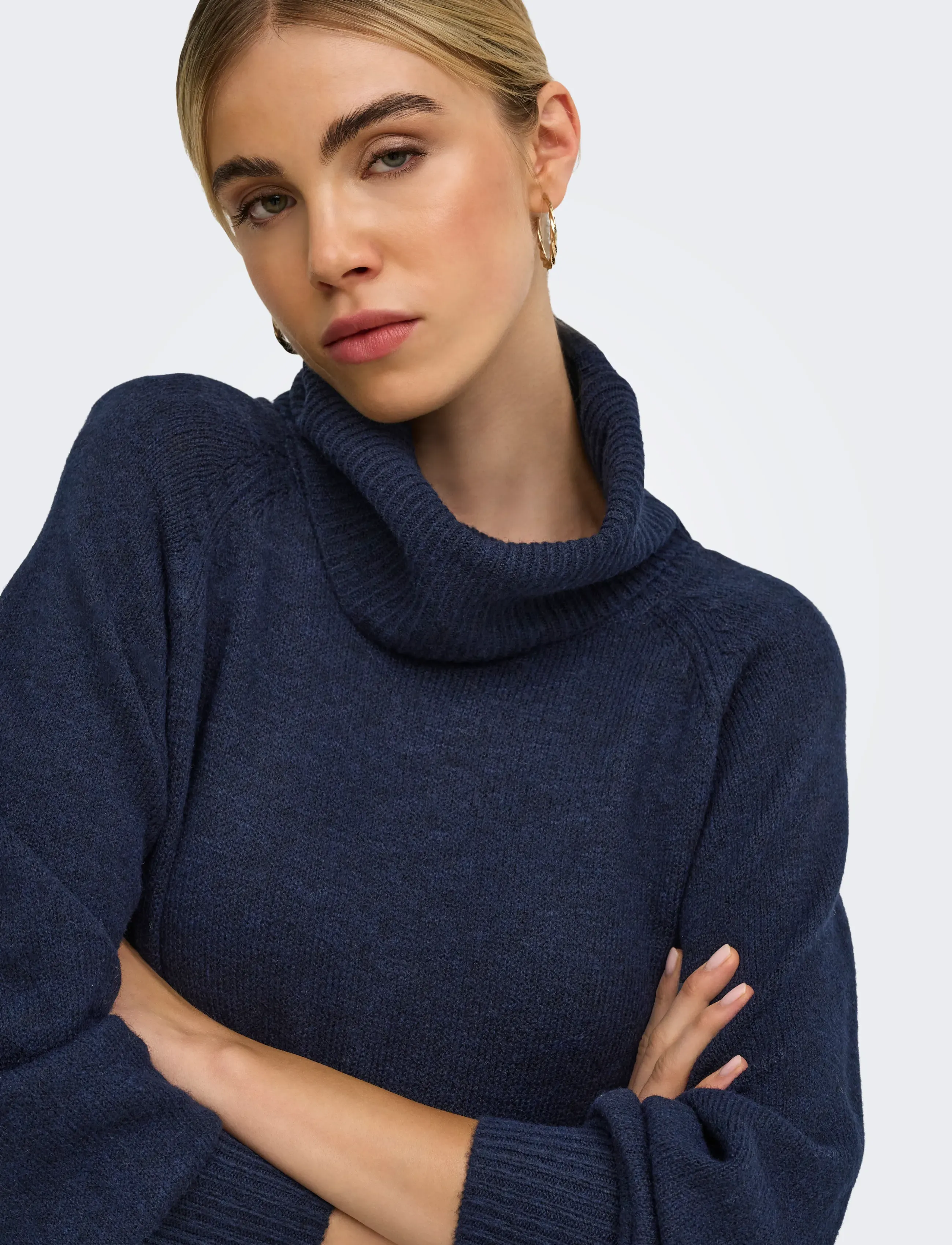 ONLY - ONLOLIVIA LS ROLL NECK CC KNT - night sky - 5