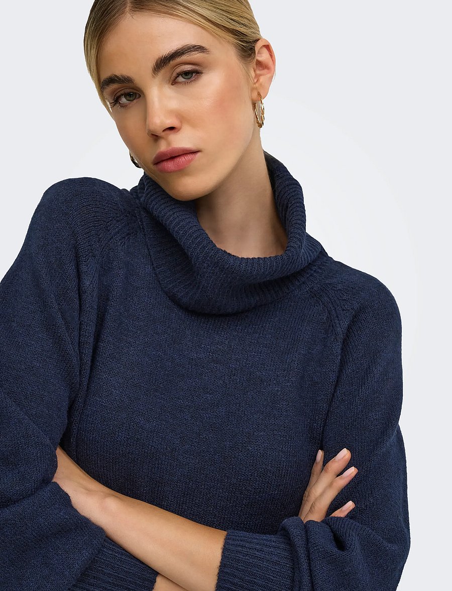 ONLY - ONLOLIVIA LS ROLL NECK CC KNT - night sky - 5