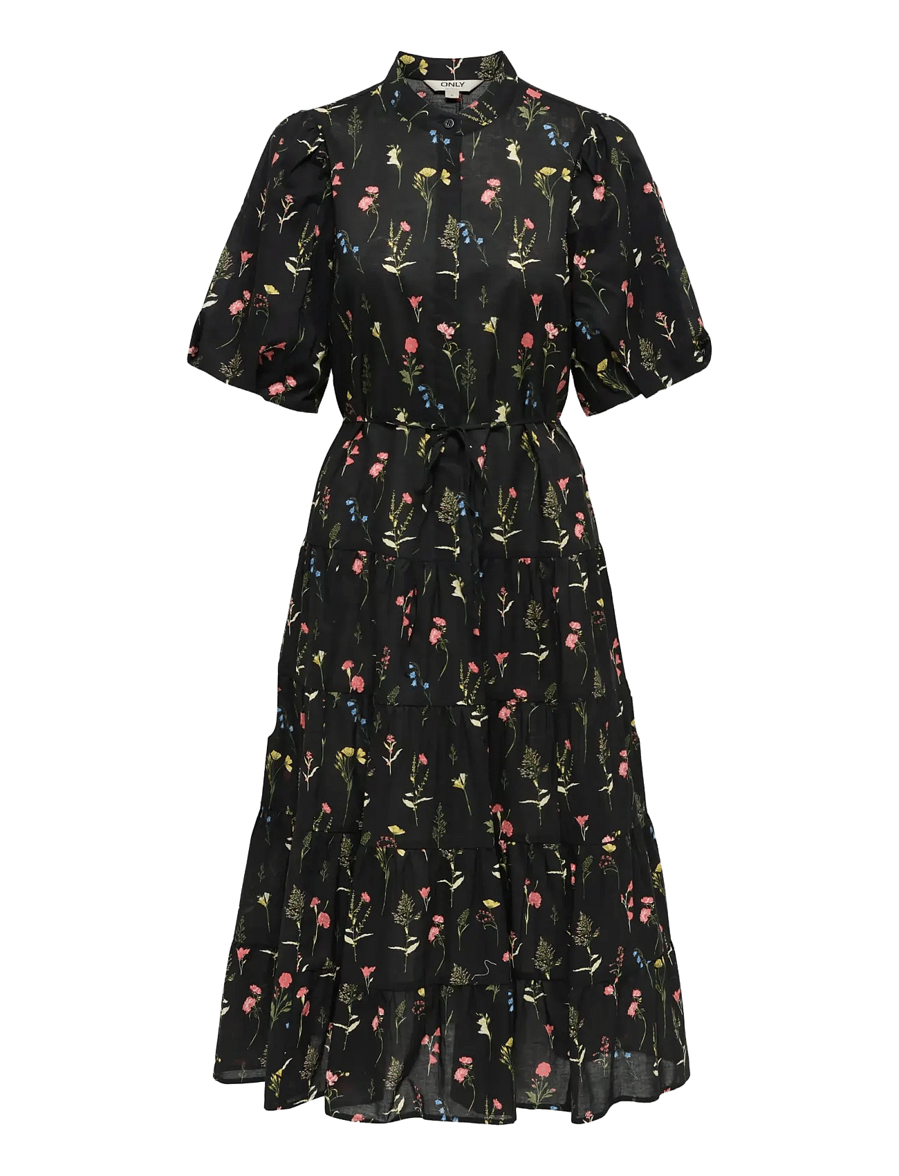 ONLY | Onlelma S/S Long Belt Dress Wvn Ex | XS