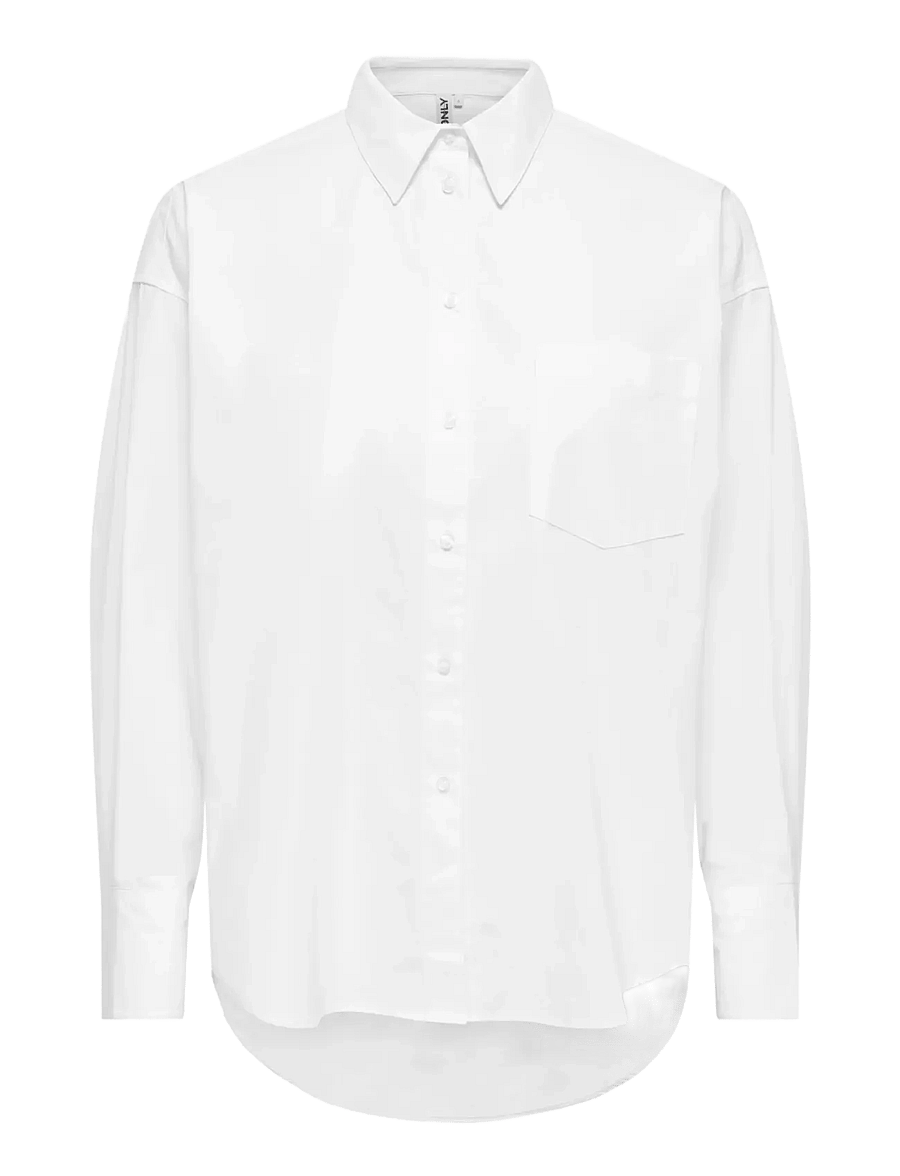 ONLY - ONLVIRANA L/S SHIRT WVN - bright white - 0